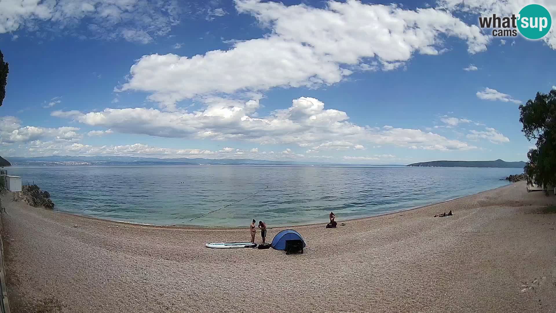 Webcam Sv. Ivan Strand | Mošćenička Draga