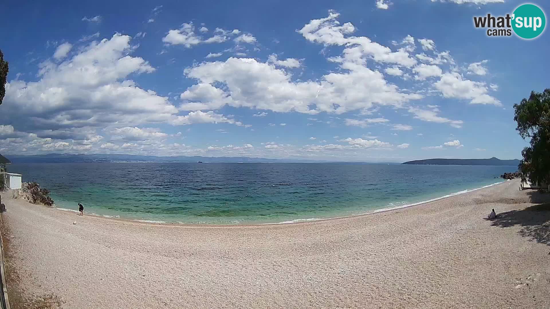 Webcam Sv. Ivan beach | Mošćenička Draga