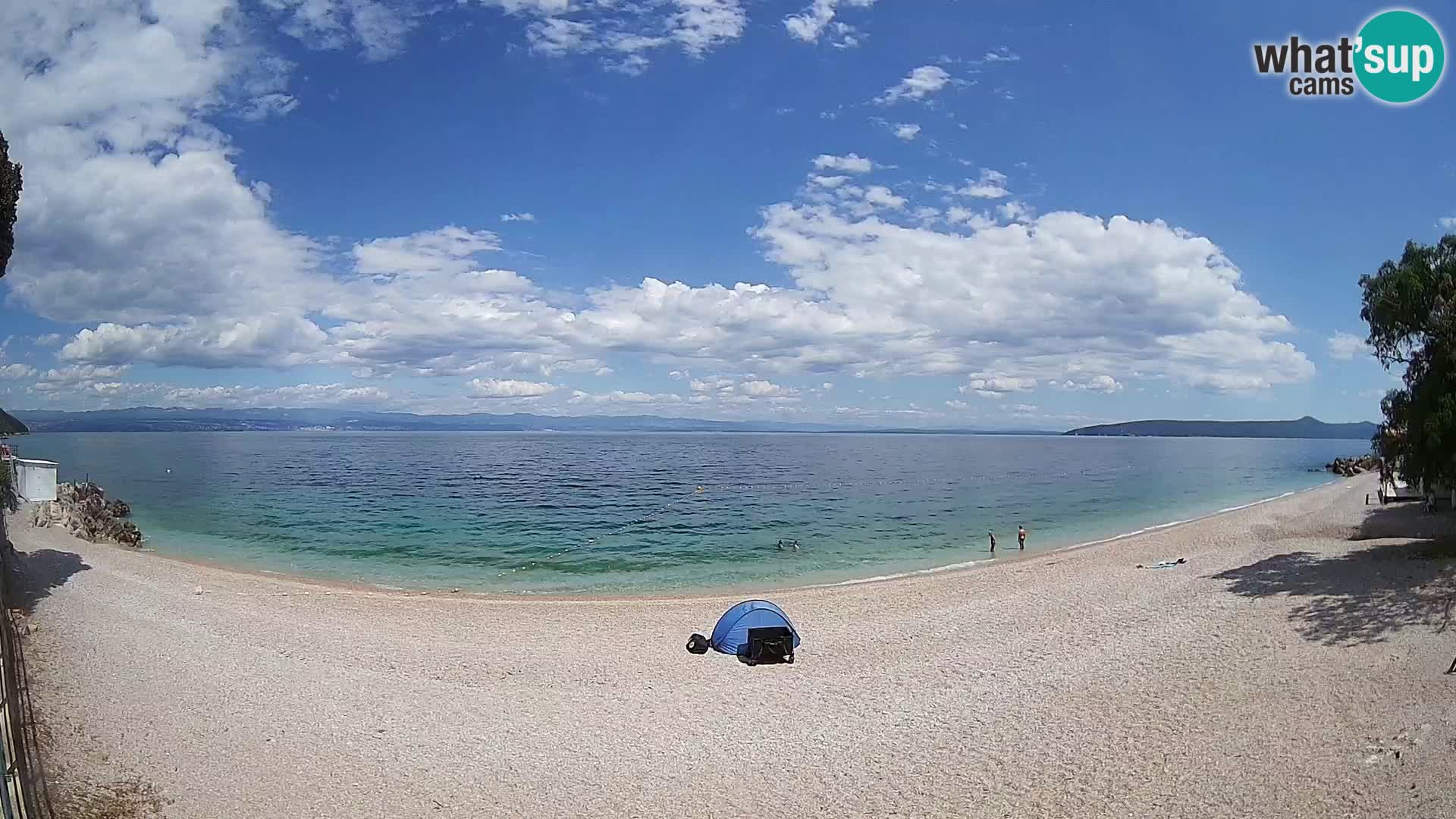 Webcam spiaggia Sv. Ivan | Draga di Moschiena