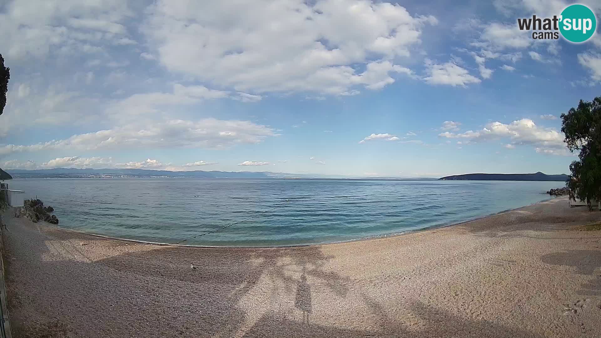 Spletna kamera plaža Sv. Ivan | Mošćenička Draga