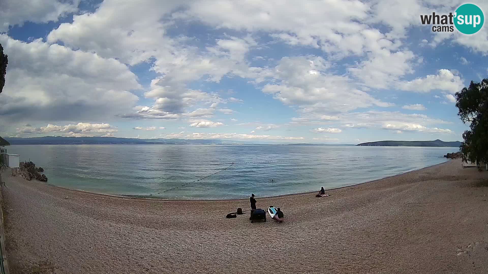 Spletna kamera plaža Sv. Ivan | Mošćenička Draga