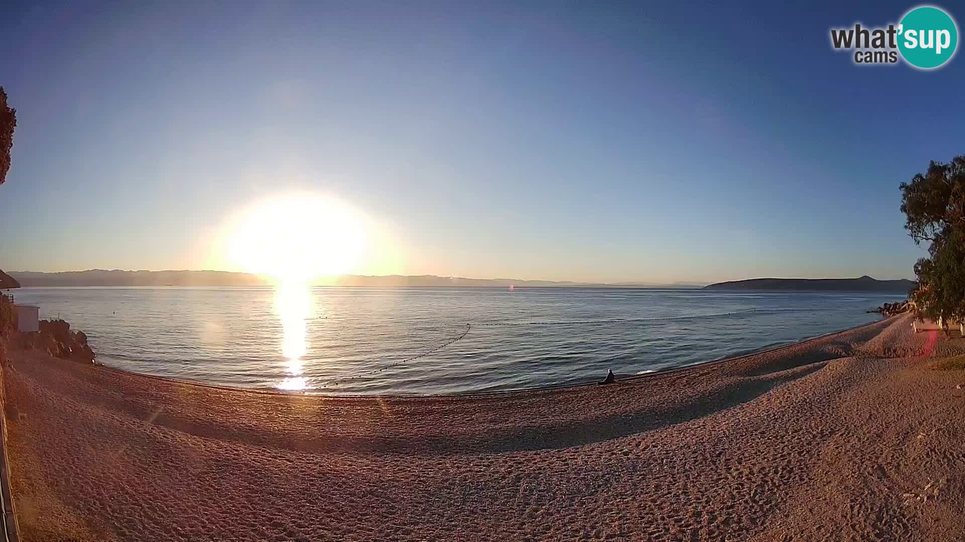 Webcam spiaggia Sv. Ivan | Draga di Moschiena