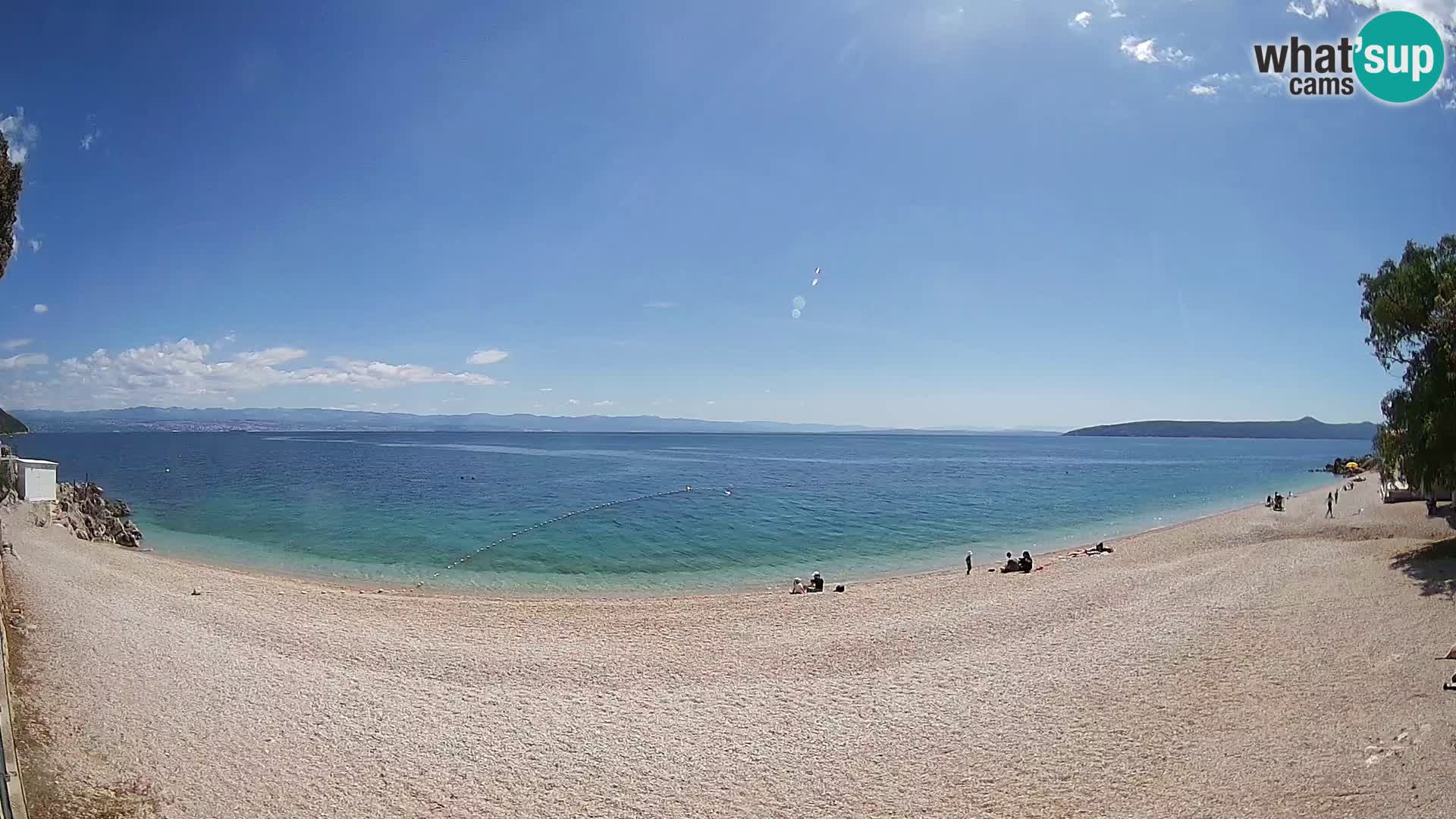 Webcam playa Sv. Ivan | Mošćenička Draga