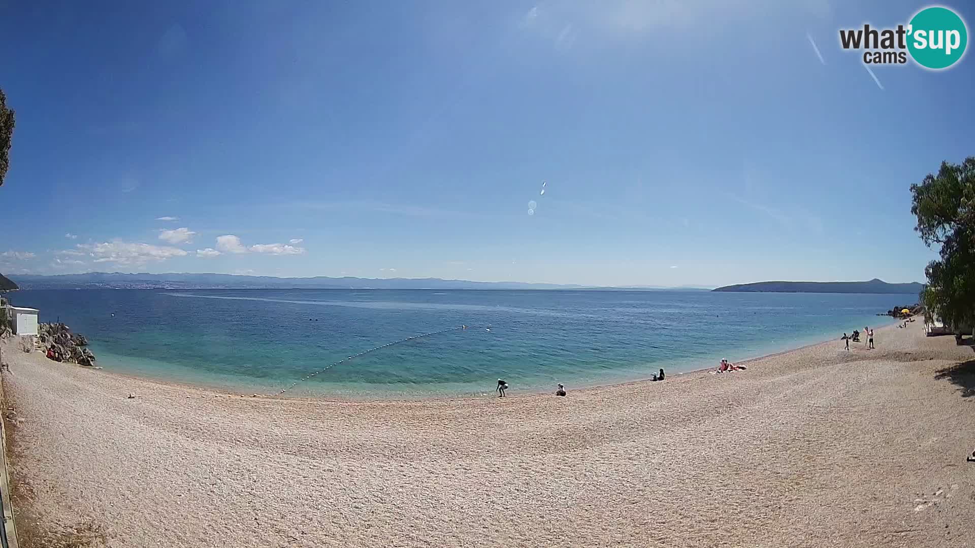 Webcam playa Sv. Ivan | Mošćenička Draga