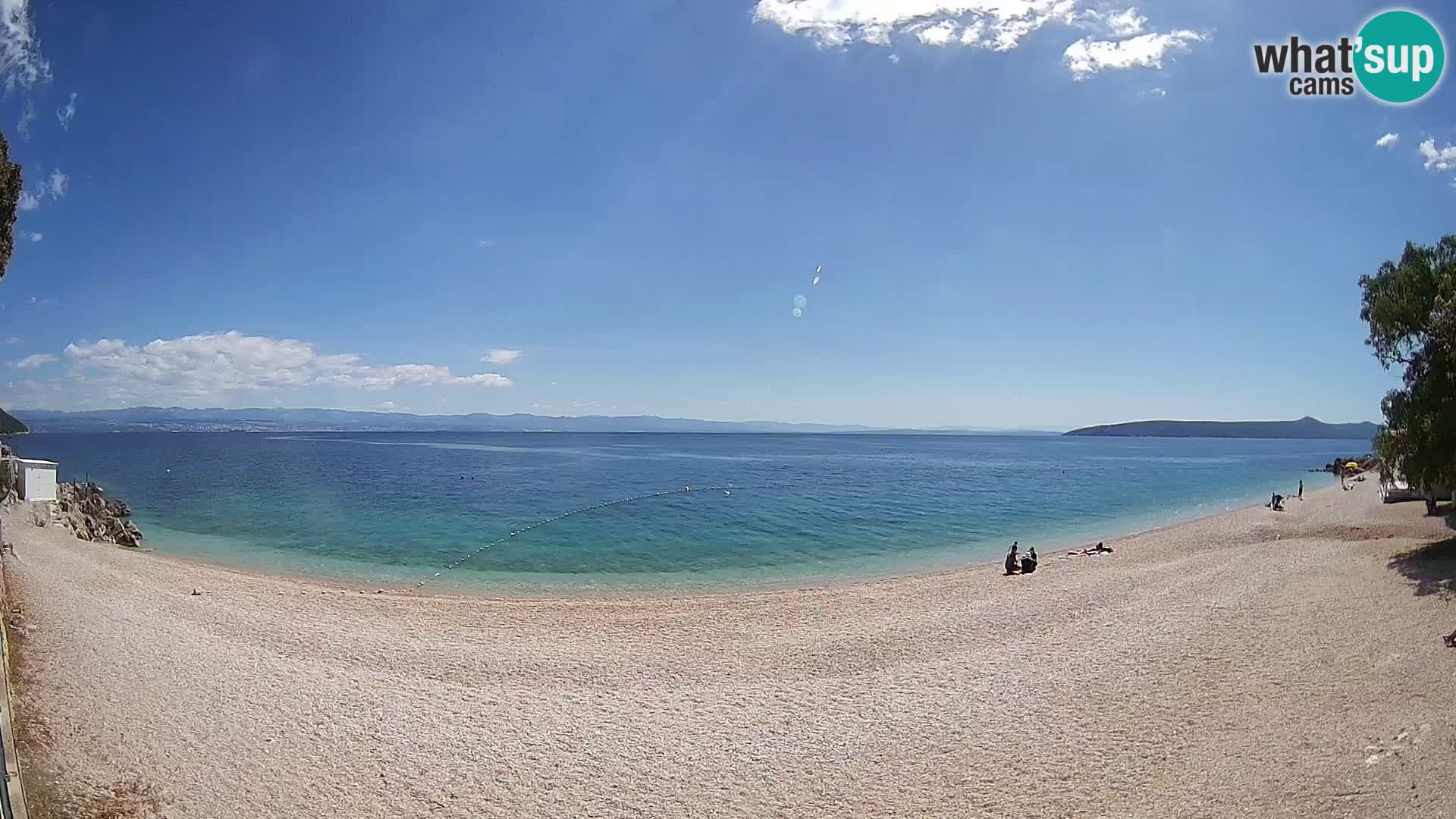 Webcam spiaggia Sv. Ivan | Draga di Moschiena
