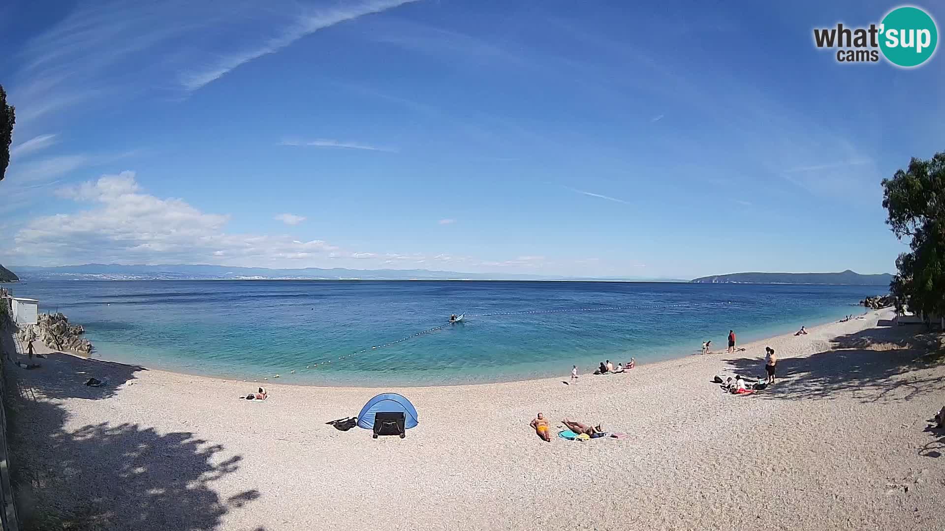 Livecam plage Sv. Ivan | Mošćenička Draga