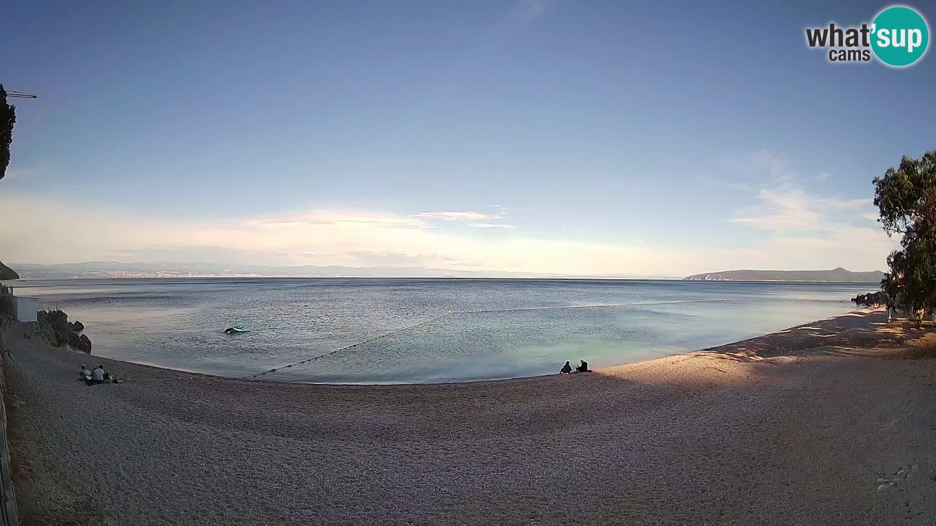 Webcam playa Sv. Ivan | Mošćenička Draga