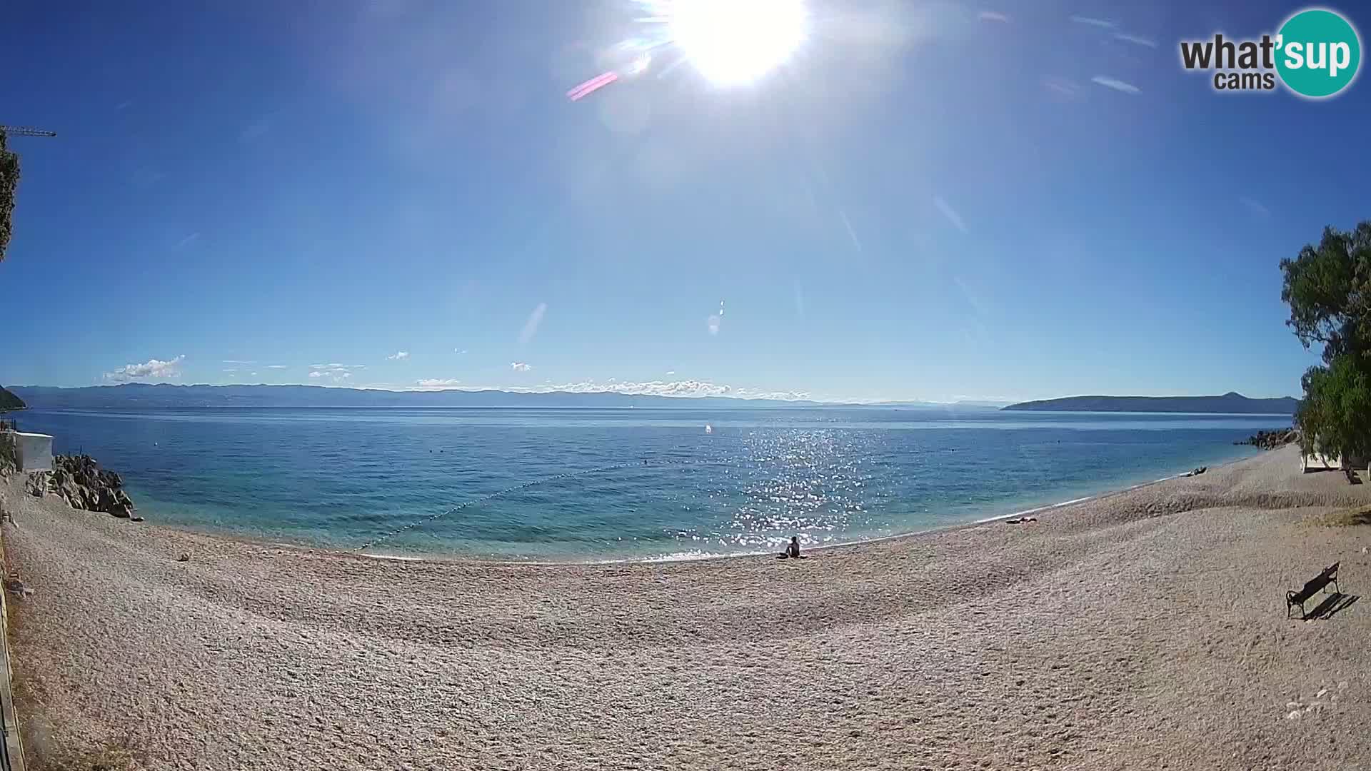 Livecam plage Sv. Ivan | Mošćenička Draga