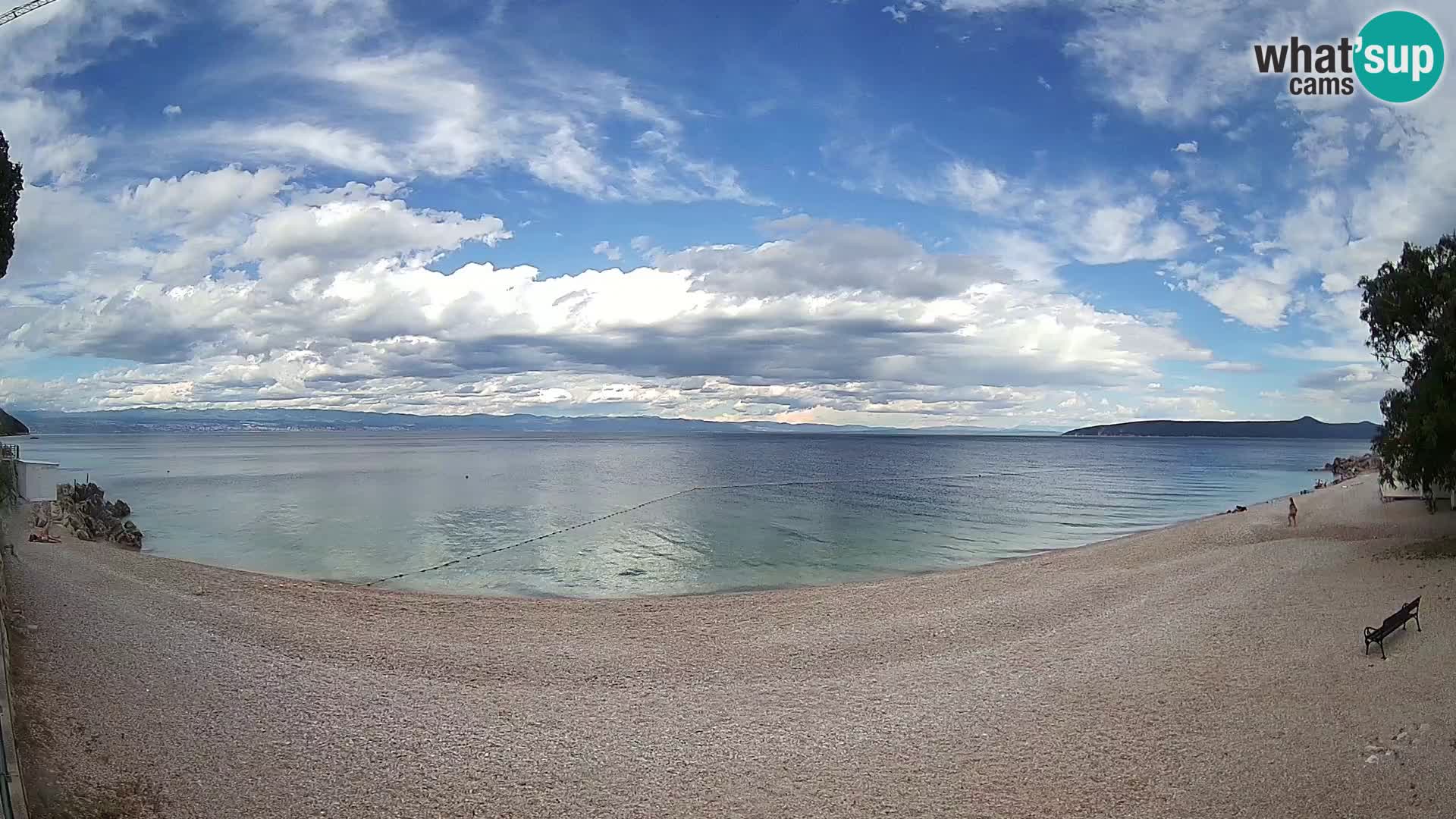 Webcam Sv. Ivan Strand | Mošćenička Draga