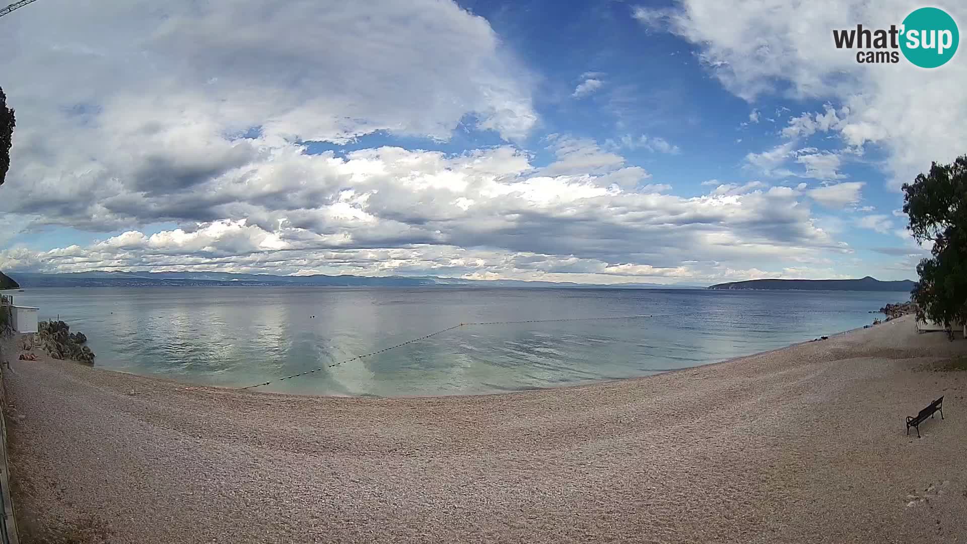 Webcam spiaggia Sv. Ivan | Draga di Moschiena
