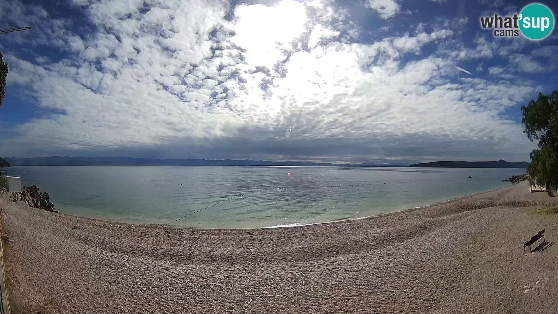 Livecam plage Sv. Ivan | Mošćenička Draga