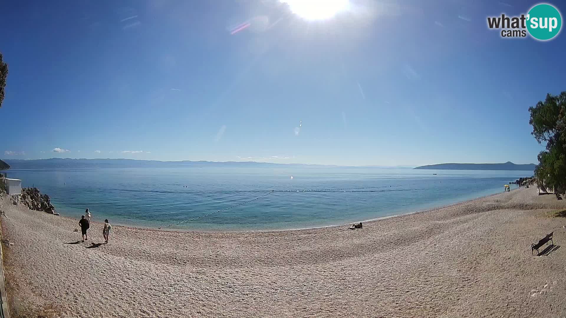 Webcam Sv. Ivan Strand | Mošćenička Draga