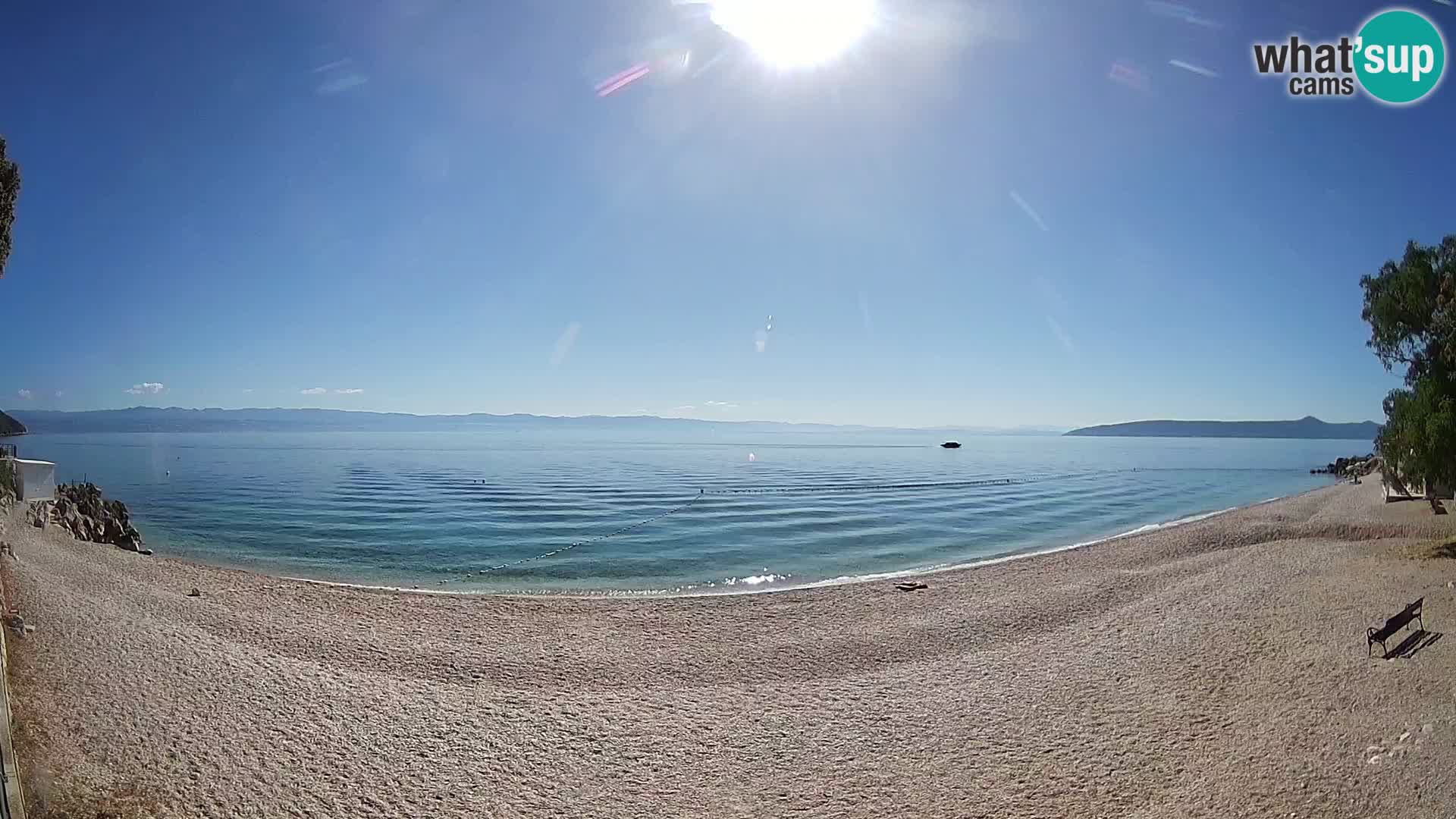 Webcam Sv. Ivan beach | Mošćenička Draga