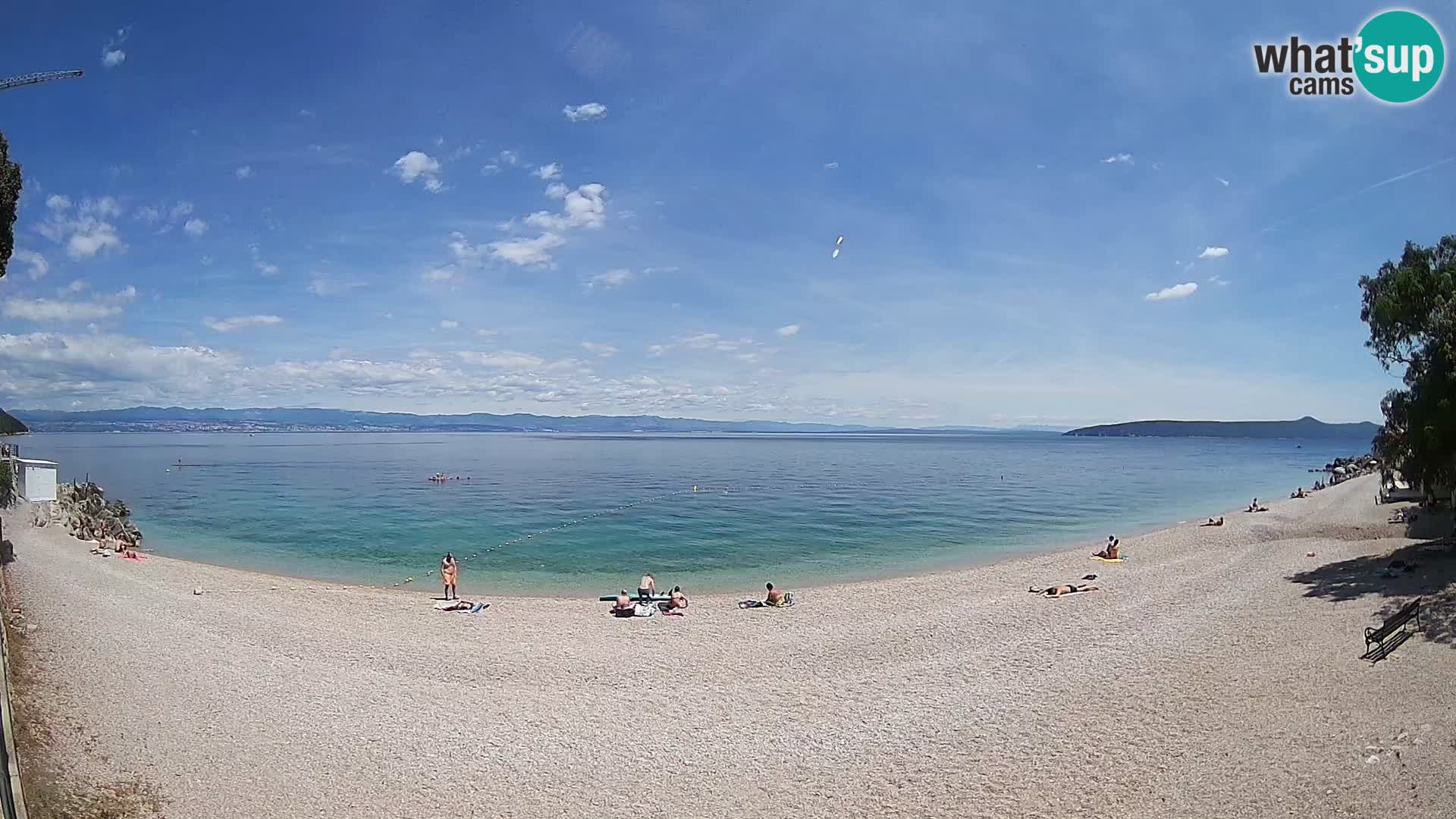 Webcam playa Sv. Ivan | Mošćenička Draga