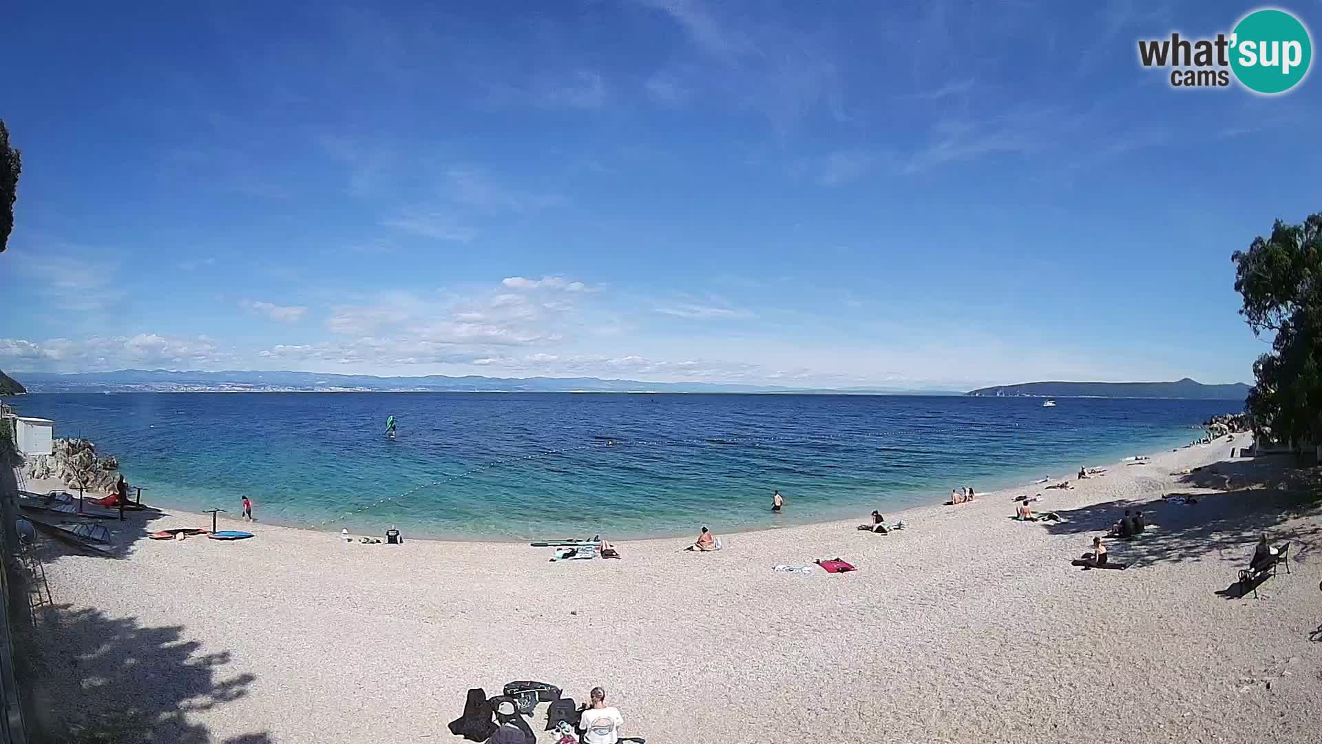 Webcam Sv. Ivan Strand | Mošćenička Draga