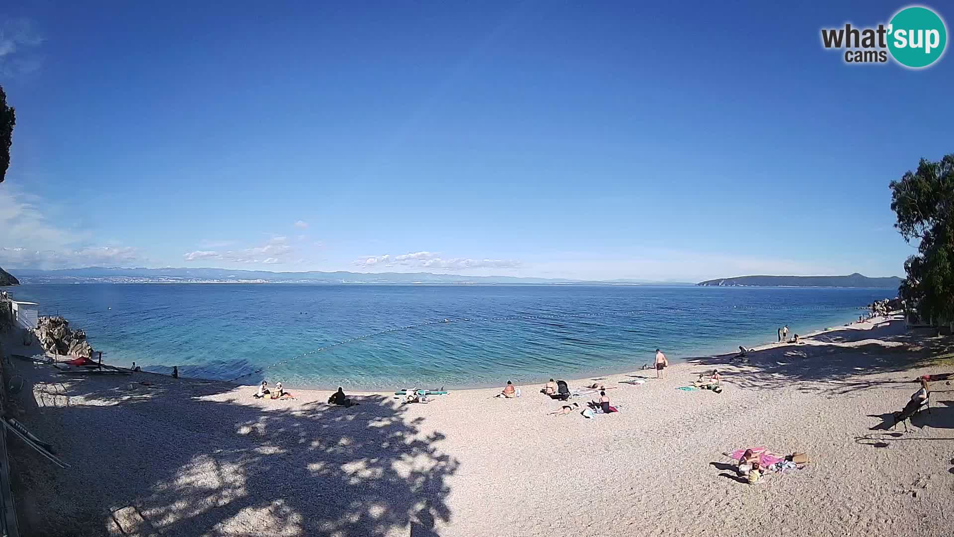 Webcam playa Sv. Ivan | Mošćenička Draga
