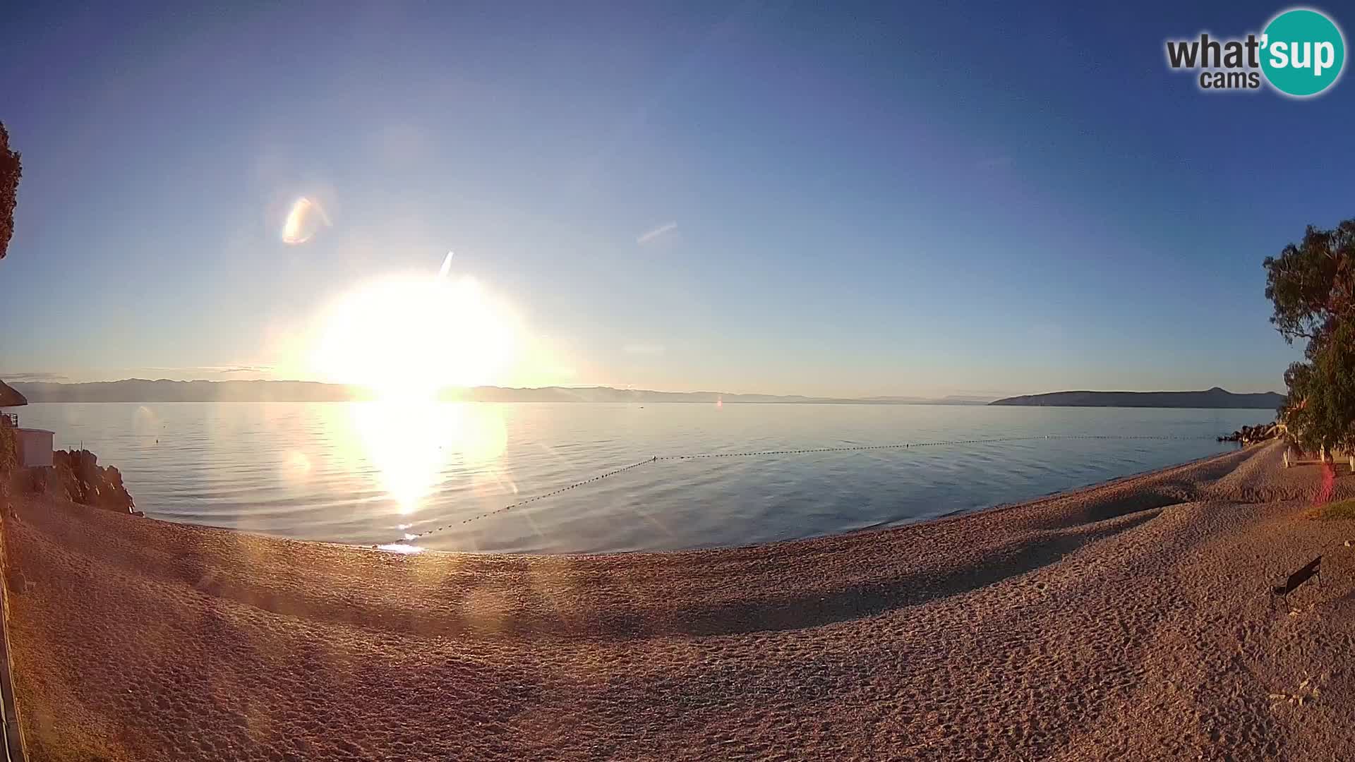 Spletna kamera plaža Sv. Ivan | Mošćenička Draga