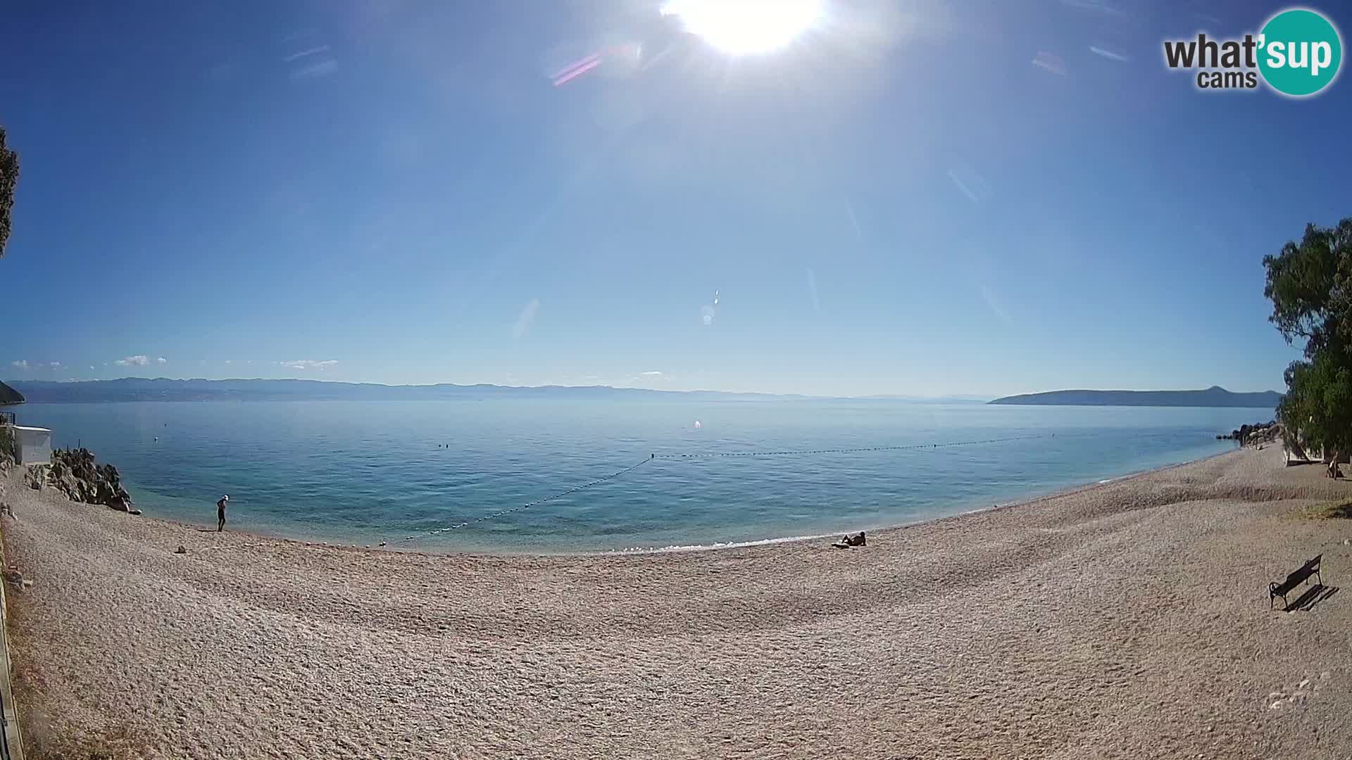 Webcam Sv. Ivan Strand | Mošćenička Draga