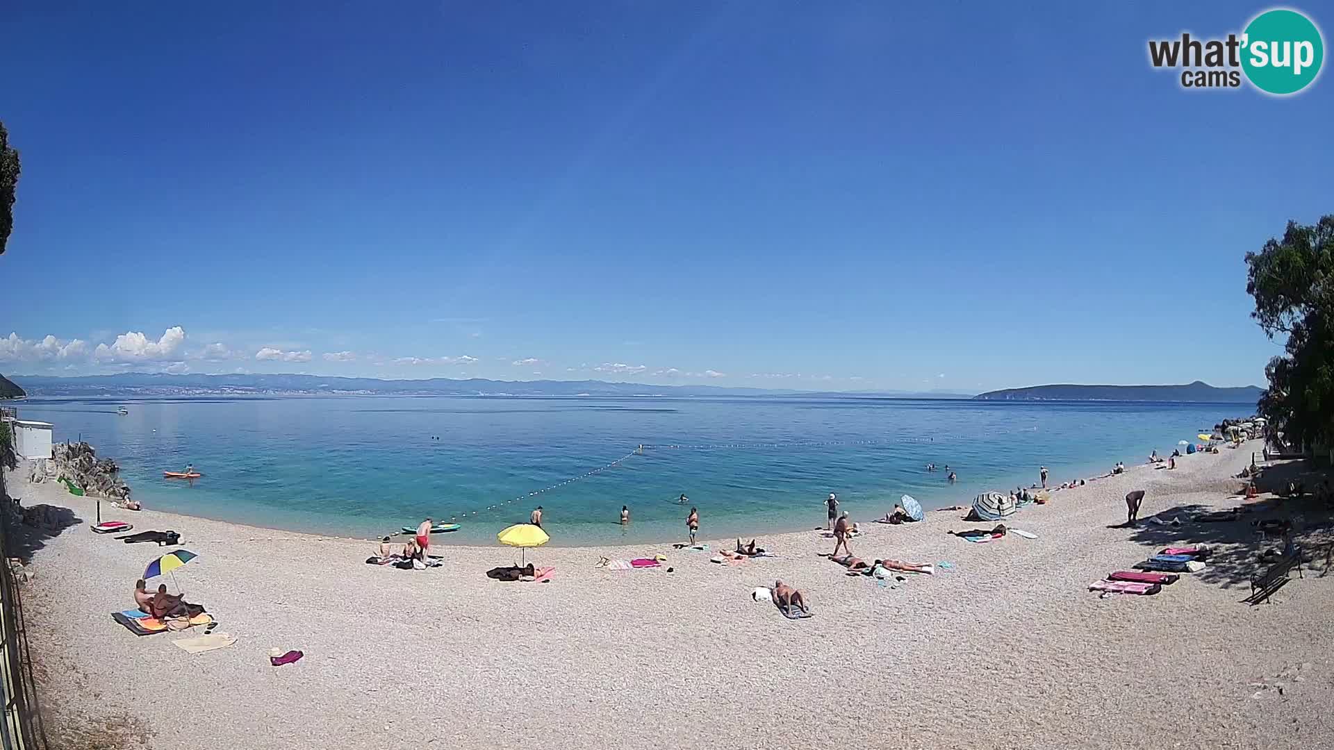 Webcam Sv. Ivan Strand | Mošćenička Draga