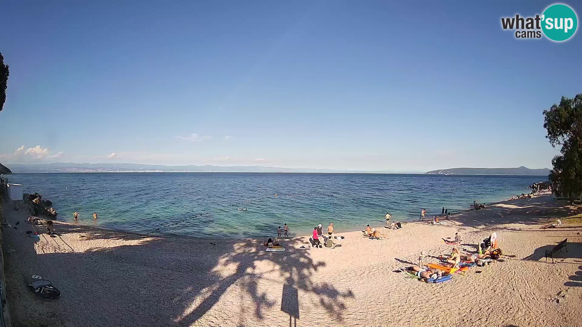 Livecam plage Sv. Ivan | Mošćenička Draga