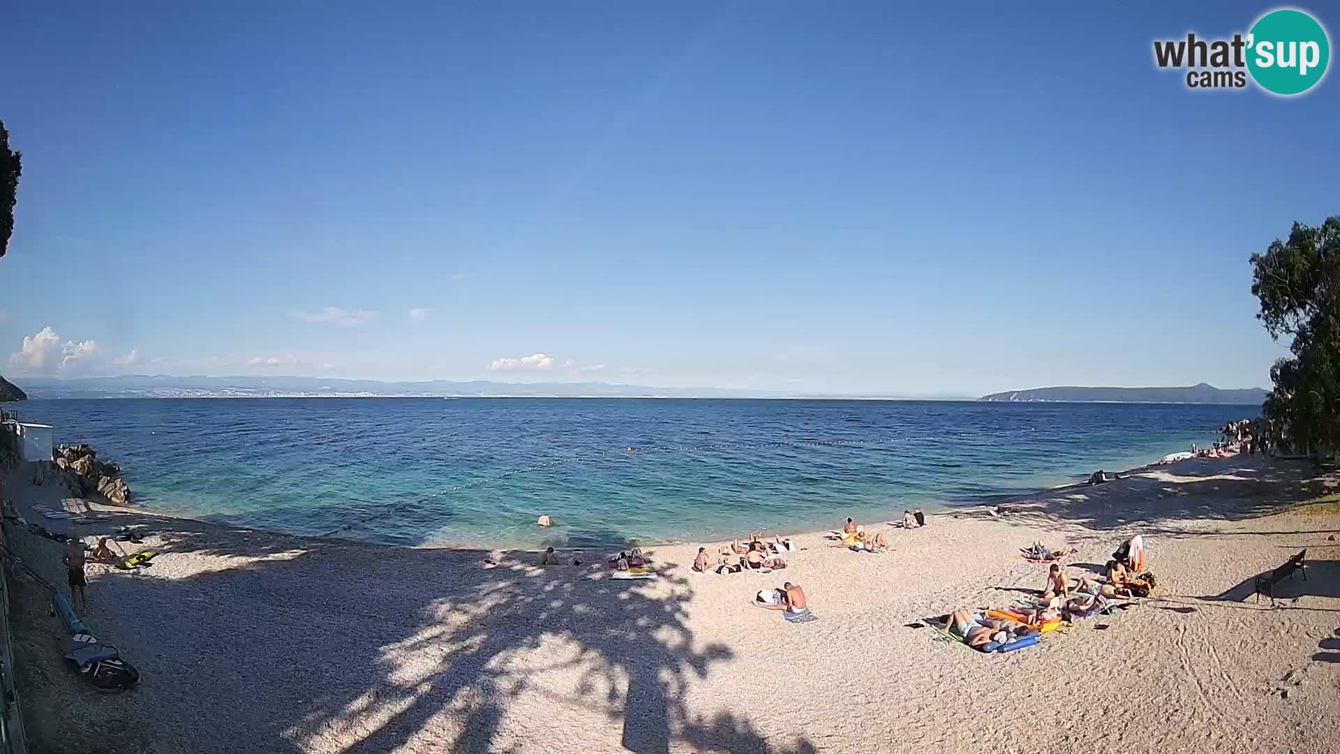 Livecam plage Sv. Ivan | Mošćenička Draga
