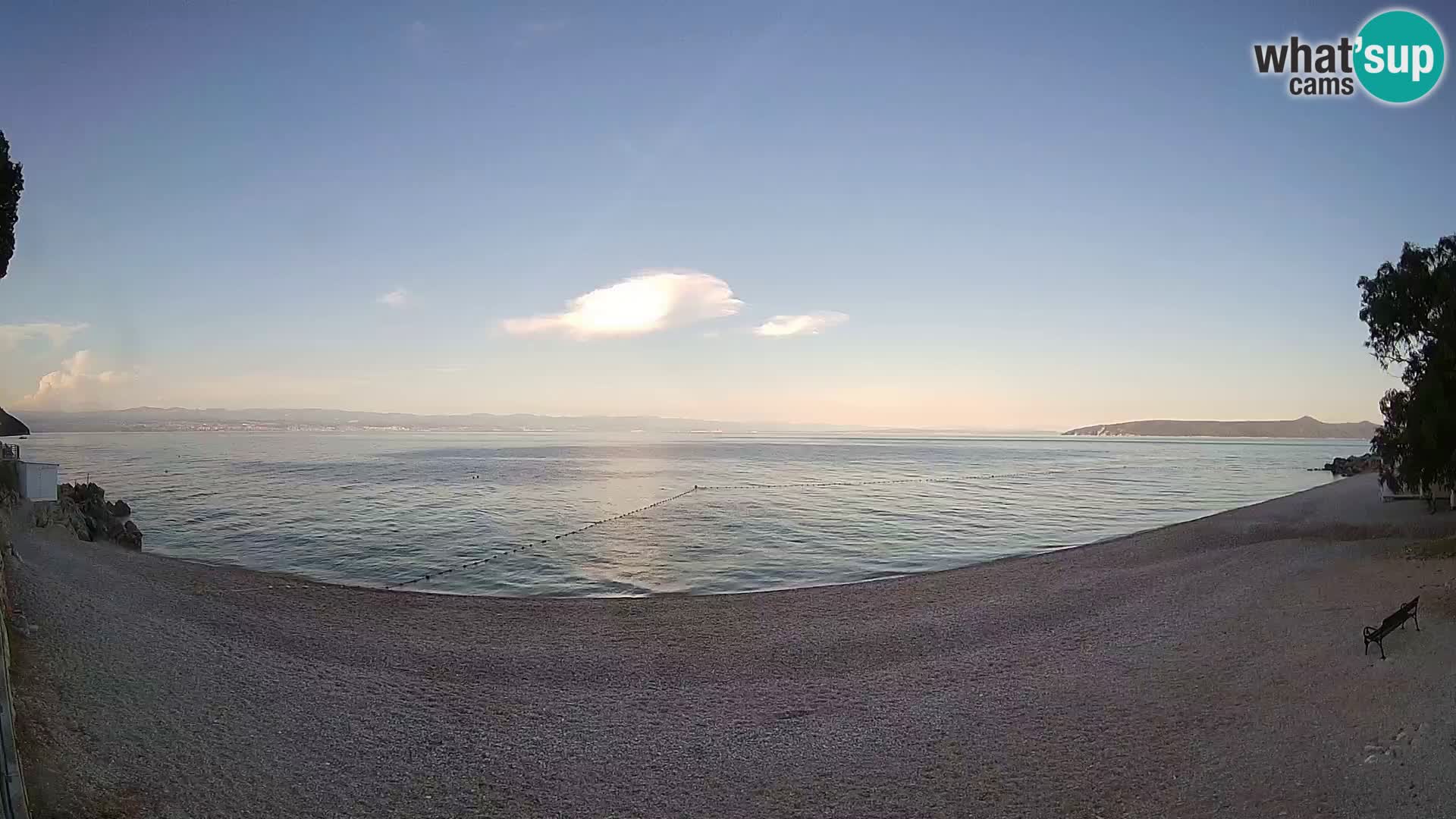 Livecam plage Sv. Ivan | Mošćenička Draga