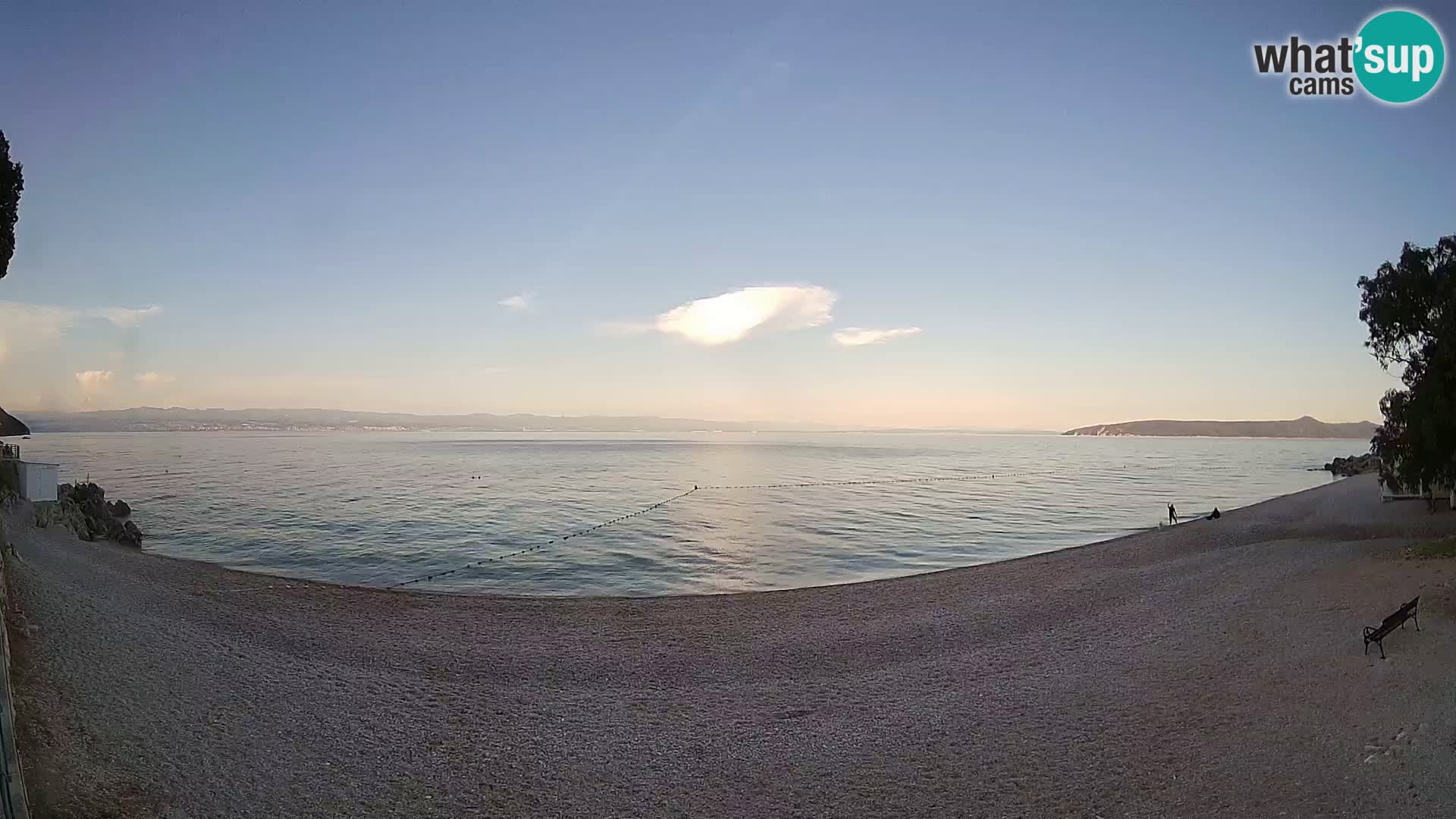 Webcam Sv. Ivan Strand | Mošćenička Draga