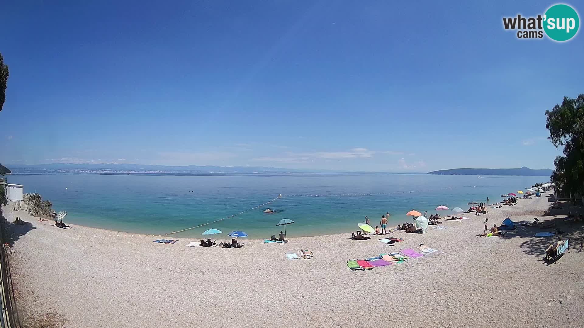 Livecam plage Sv. Ivan | Mošćenička Draga