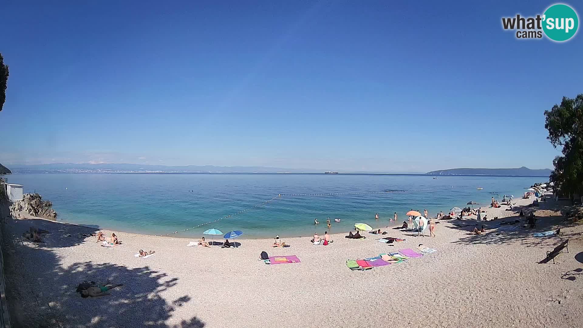 Webcam Sv. Ivan Strand | Mošćenička Draga