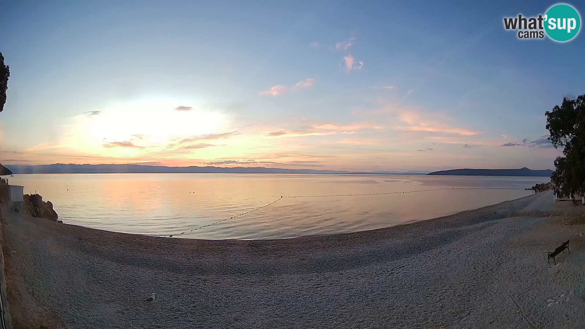 Webcam Sv. Ivan beach | Mošćenička Draga
