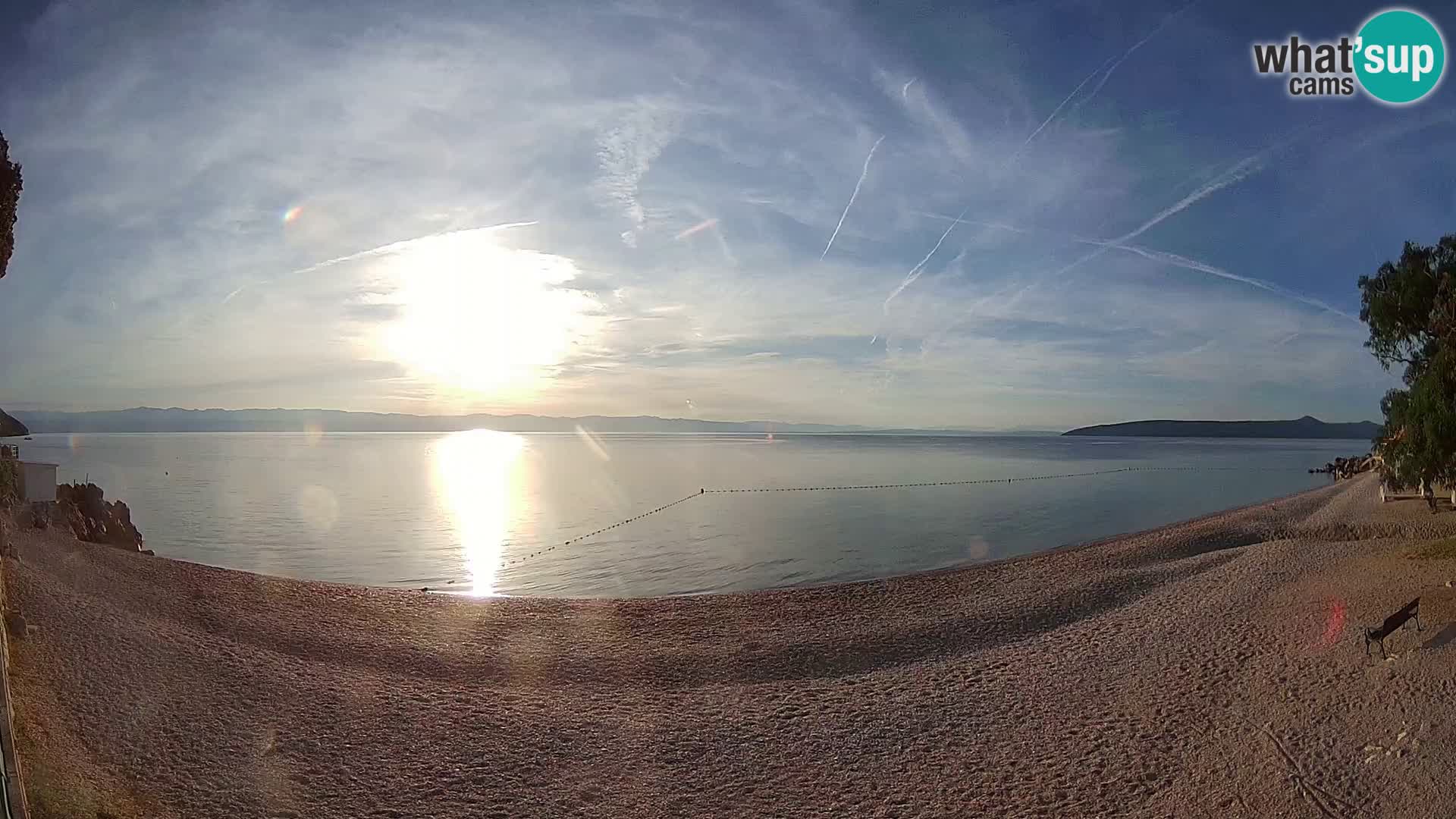 Spletna kamera plaža Sv. Ivan | Mošćenička Draga