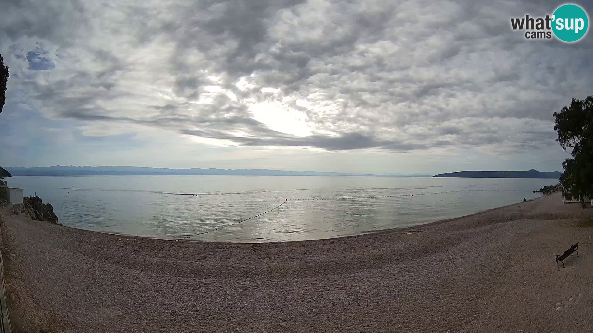 Webcam spiaggia Sv. Ivan | Draga di Moschiena