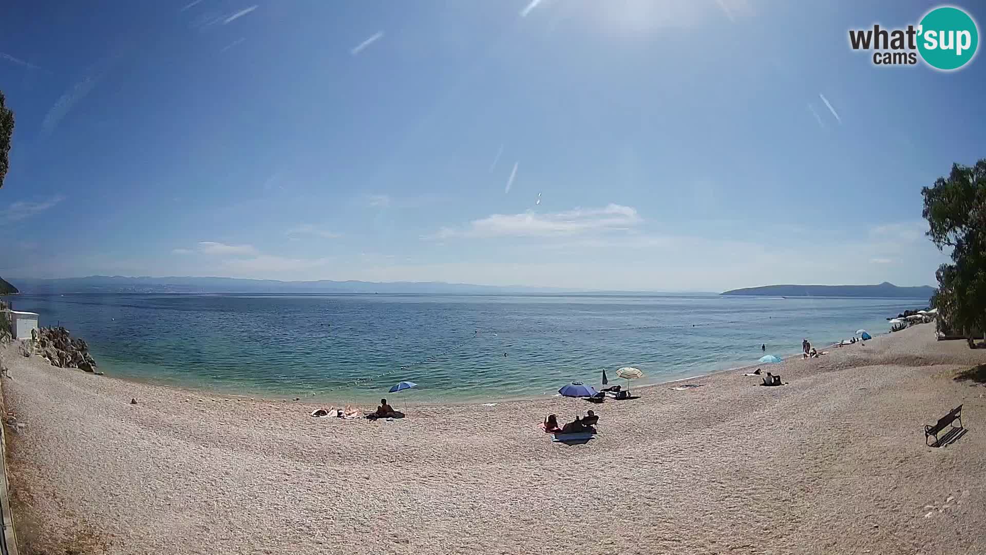 Webcam Sv. Ivan Strand | Mošćenička Draga