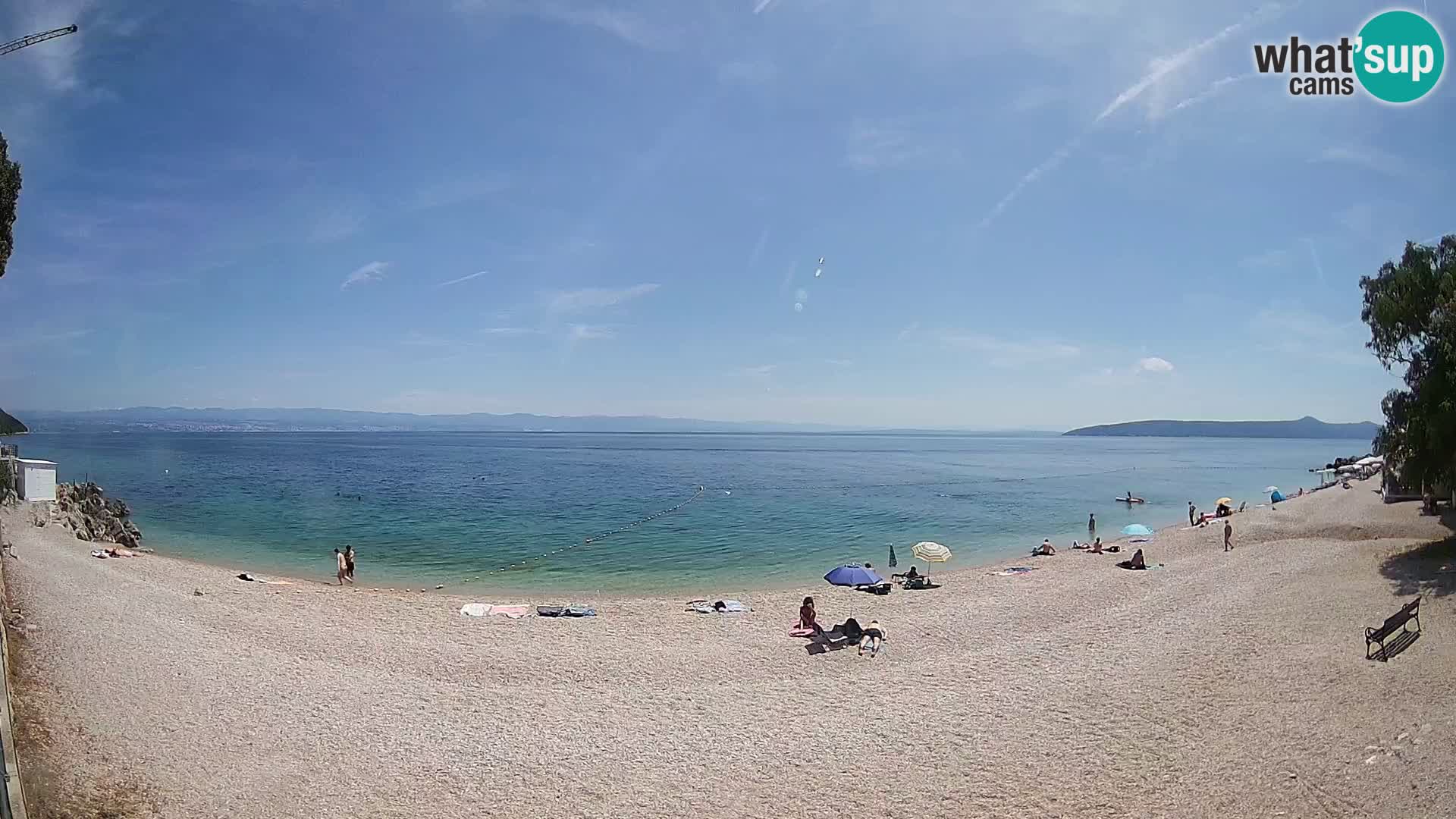 Livecam plage Sv. Ivan | Mošćenička Draga