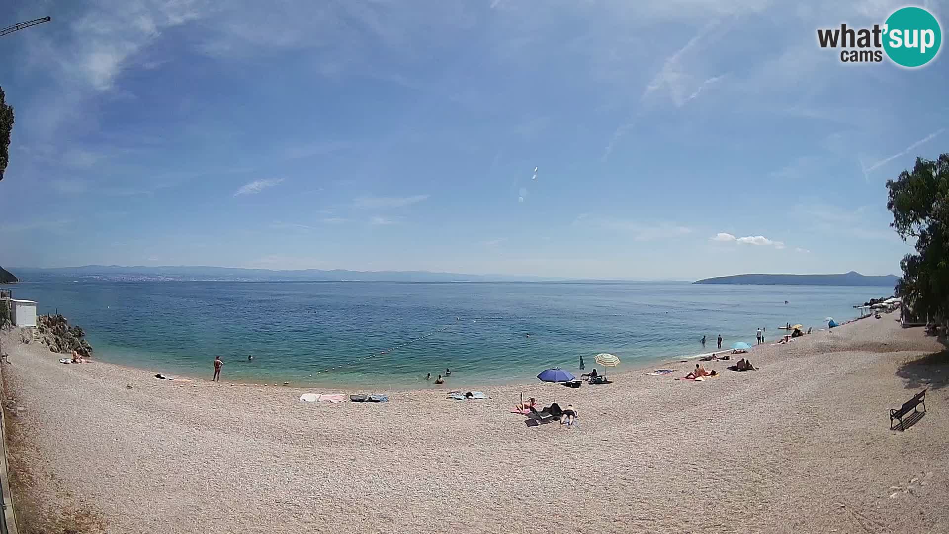 Webcam Sv. Ivan Strand | Mošćenička Draga
