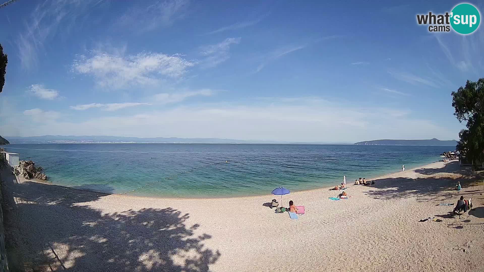 Webcam Sv. Ivan Strand | Mošćenička Draga
