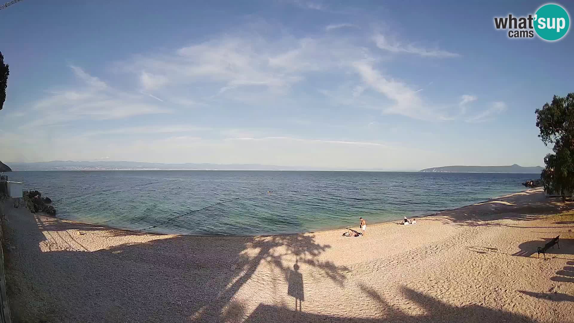Webcam Sv. Ivan Strand | Mošćenička Draga