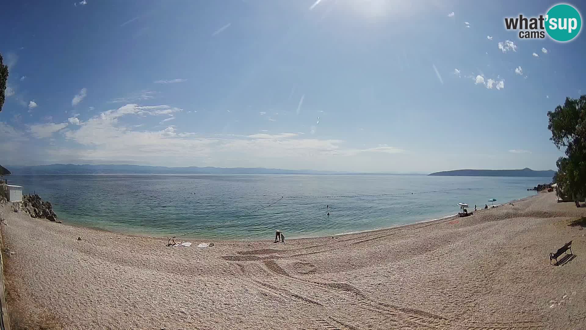 Spletna kamera plaža Sv. Ivan | Mošćenička Draga