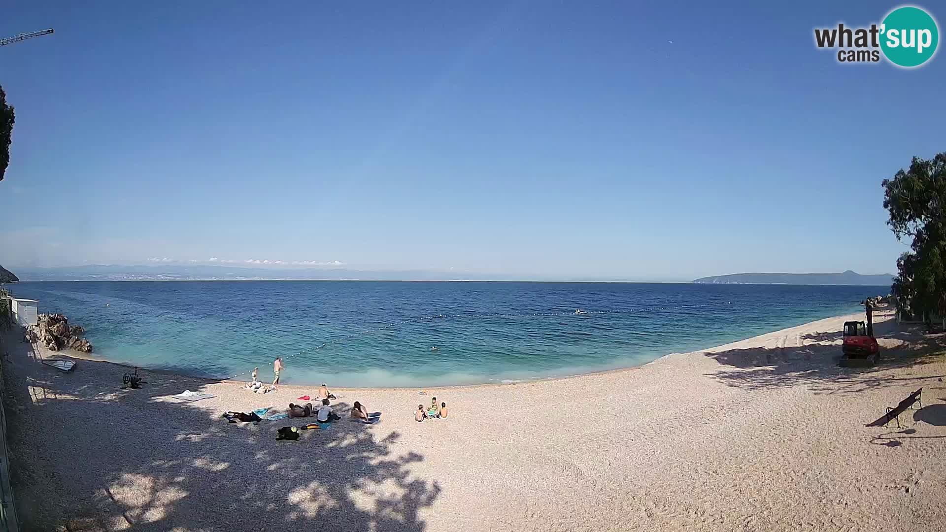 Webcam Sv. Ivan beach | Mošćenička Draga
