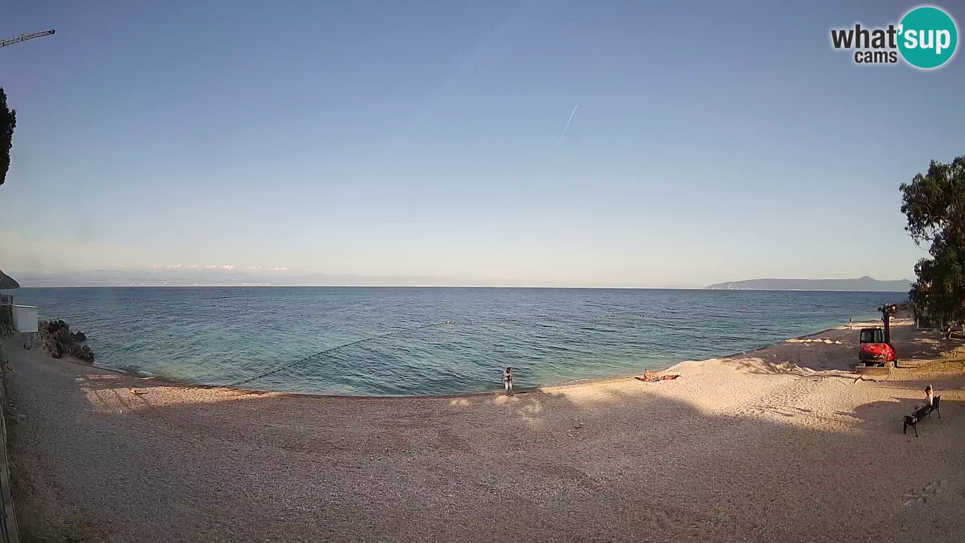Livecam plage Sv. Ivan | Mošćenička Draga