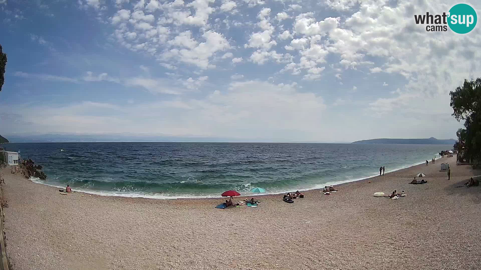 Livecam plage Sv. Ivan | Mošćenička Draga