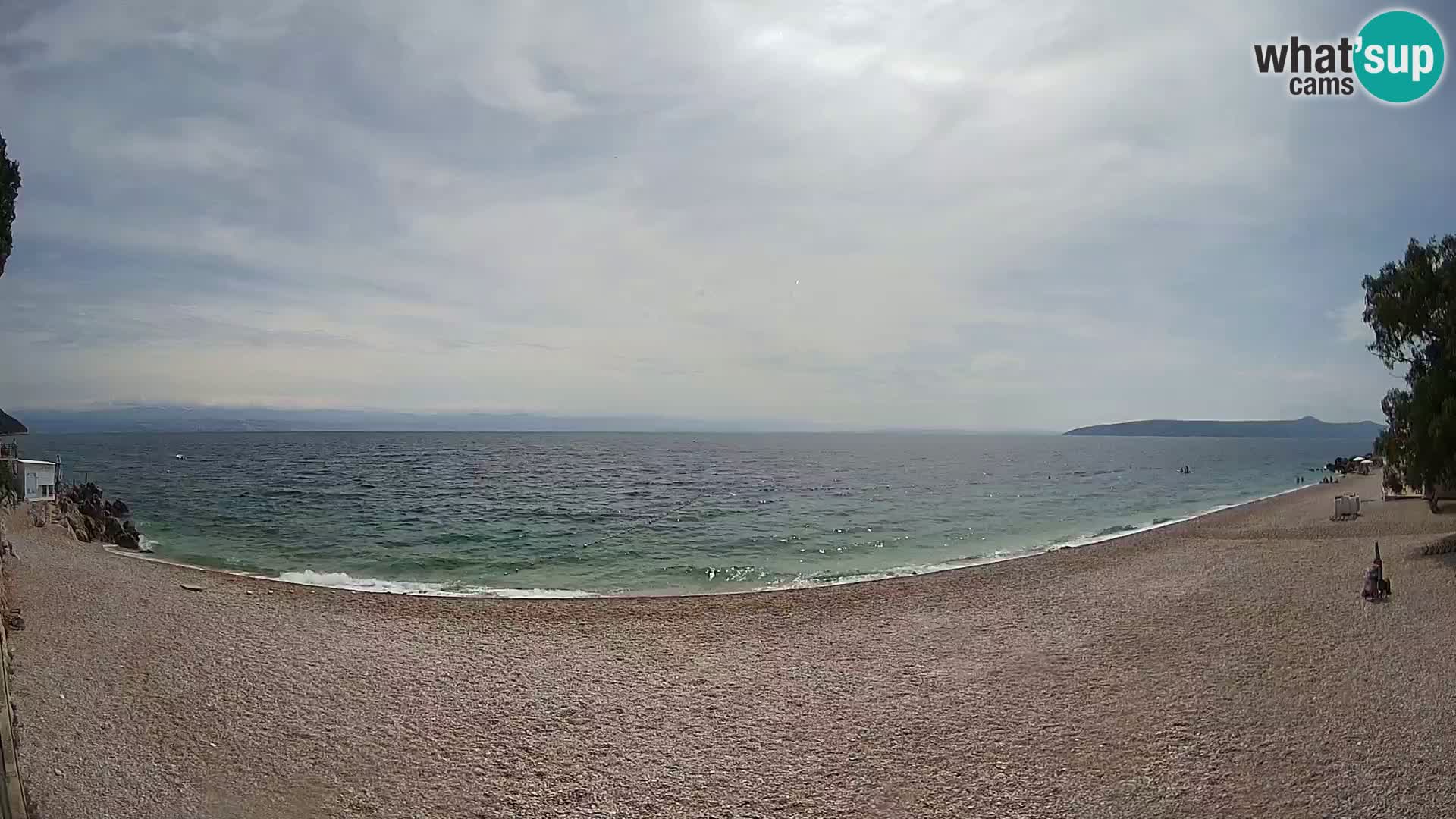 Webcam spiaggia Sv. Ivan | Draga di Moschiena