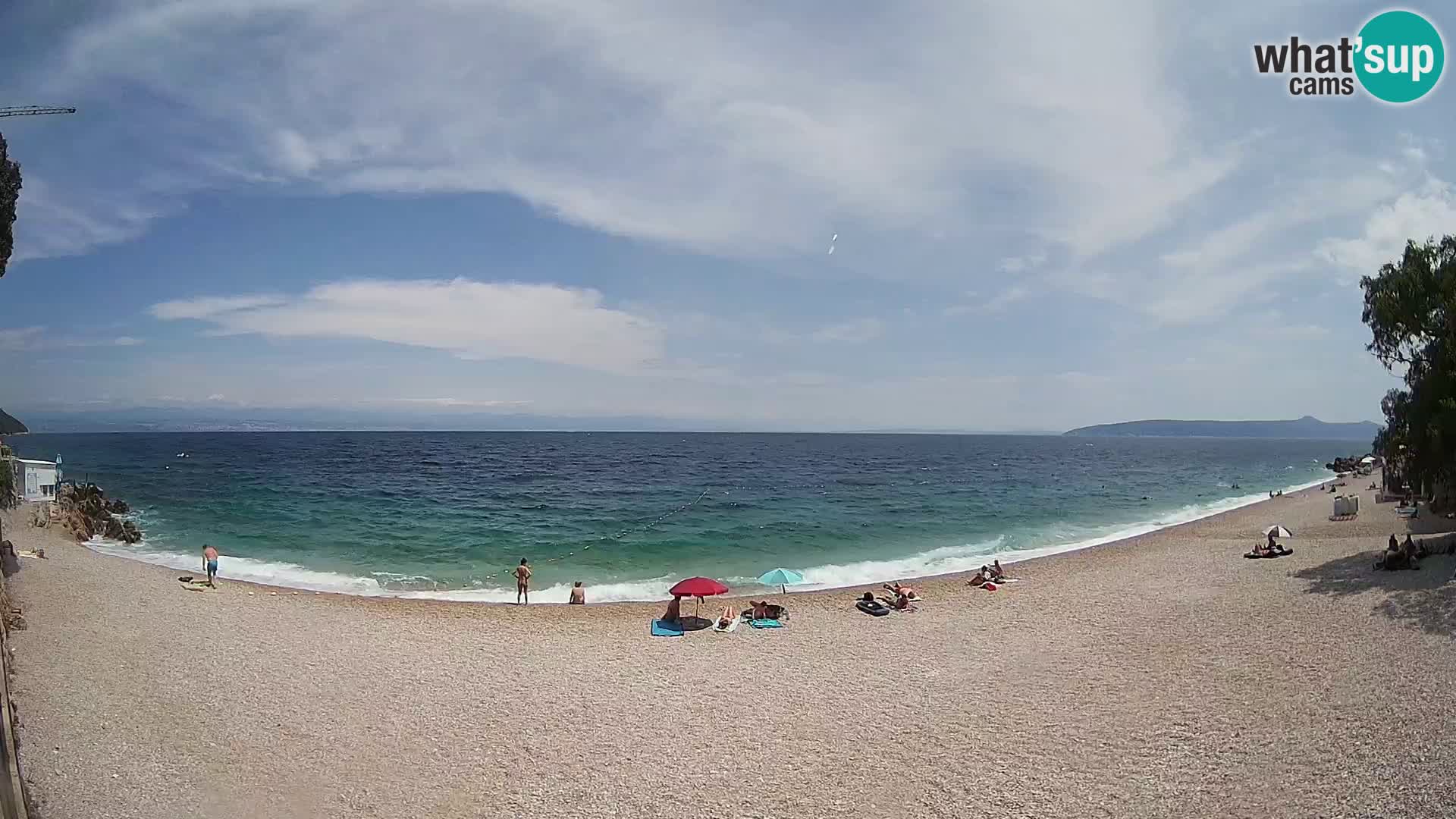 Spletna kamera plaža Sv. Ivan | Mošćenička Draga