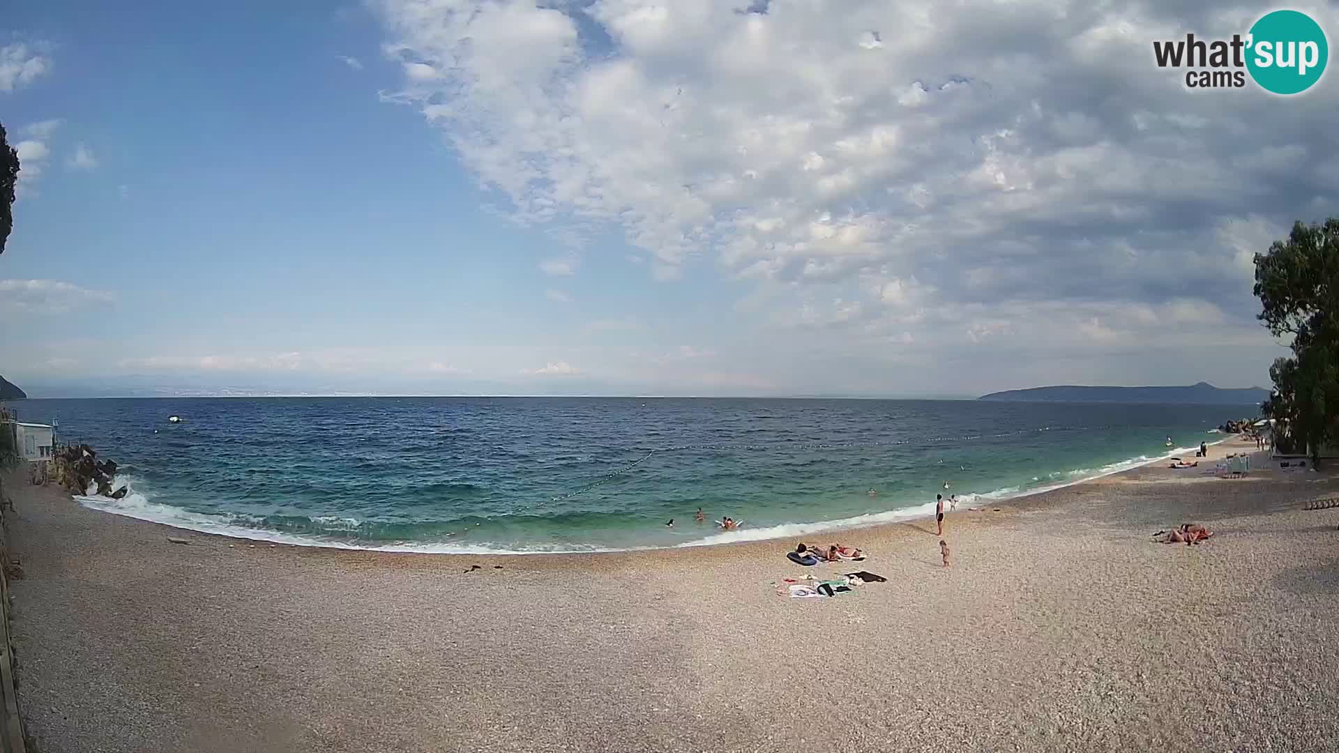 Webcam playa Sv. Ivan | Mošćenička Draga