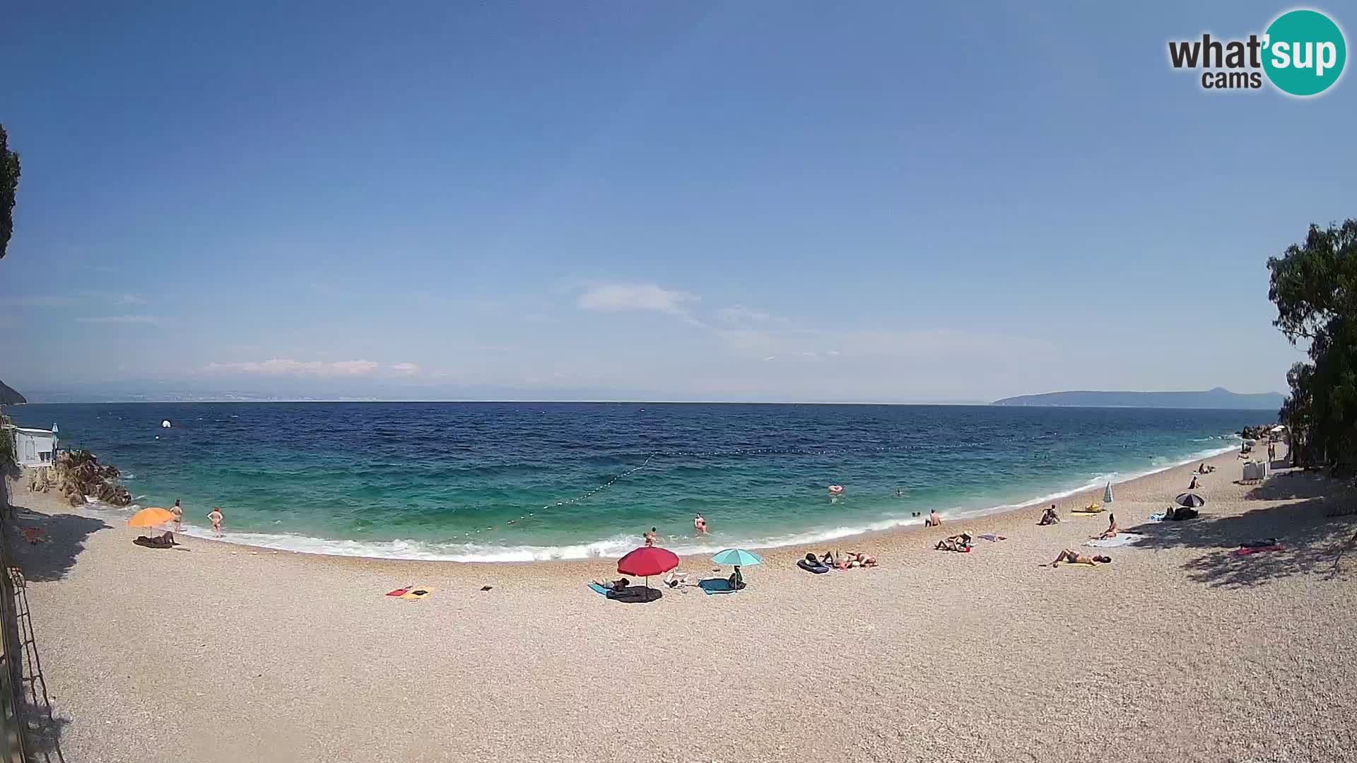 Web kamera plaža Sv. Ivan | Mošćenička Draga