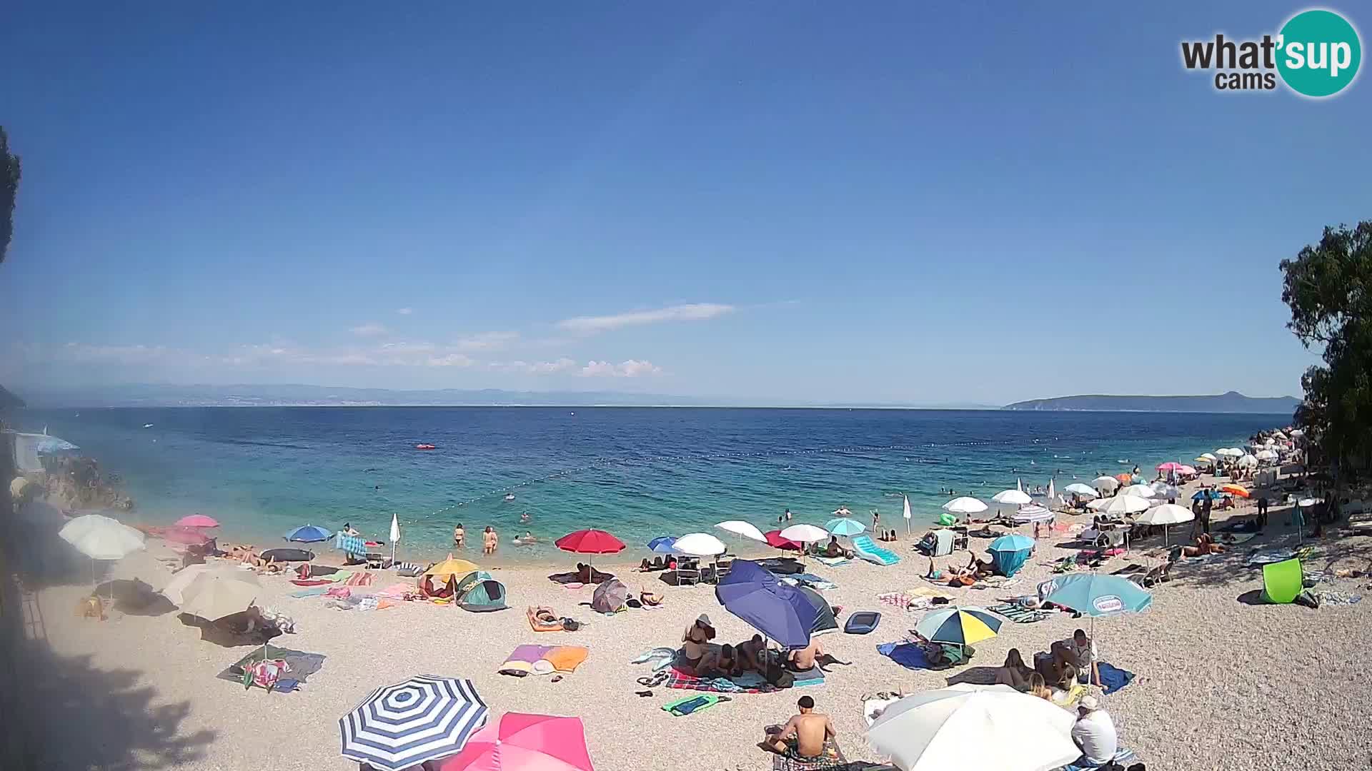 Webcam Sv. Ivan beach | Mošćenička Draga