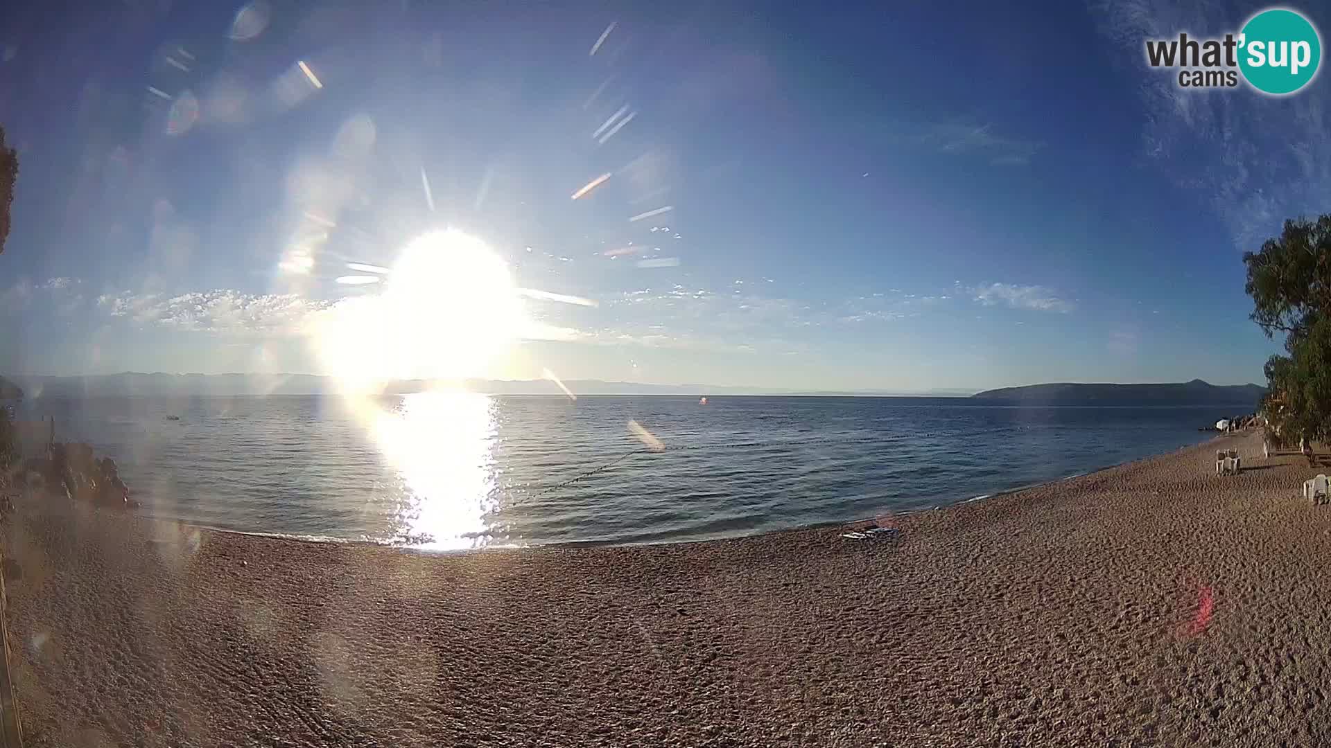 Webcam spiaggia Sv. Ivan | Draga di Moschiena