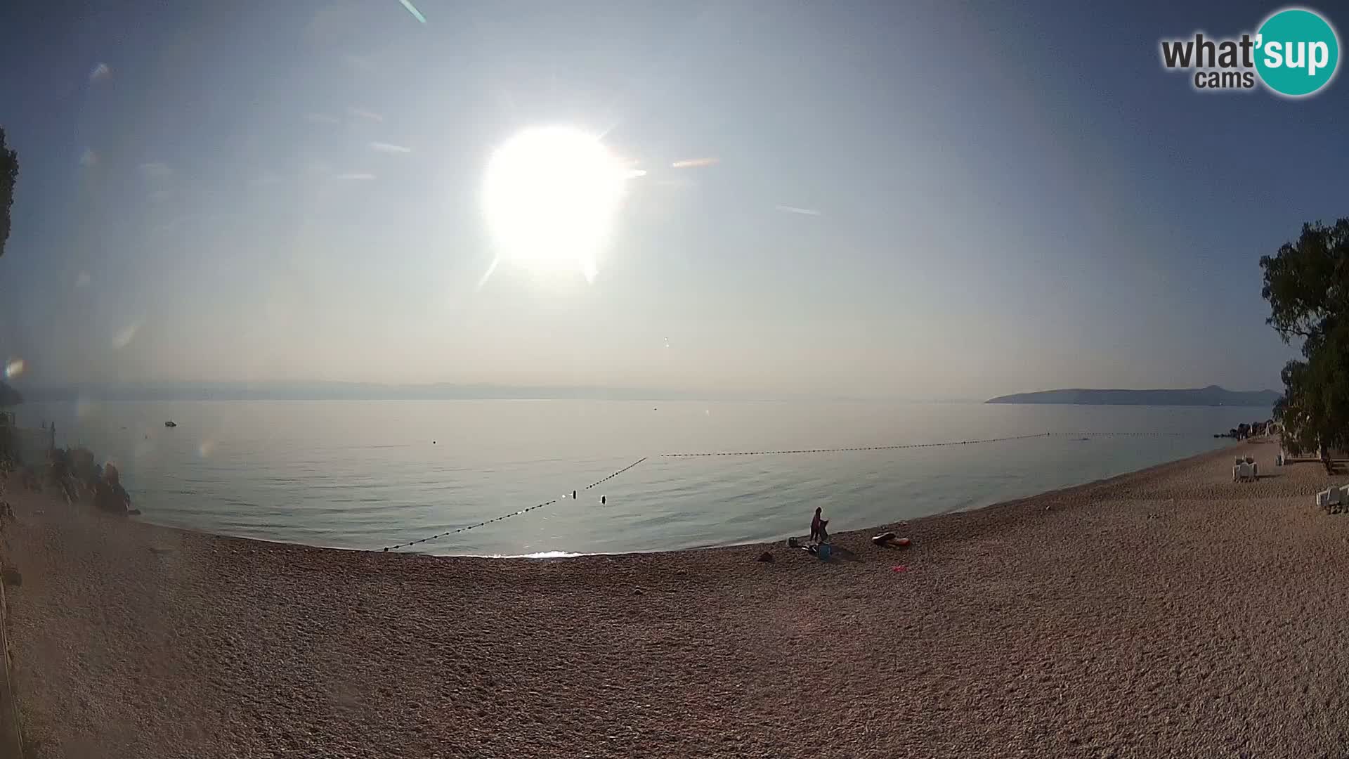 Webcam Sv. Ivan beach | Mošćenička Draga