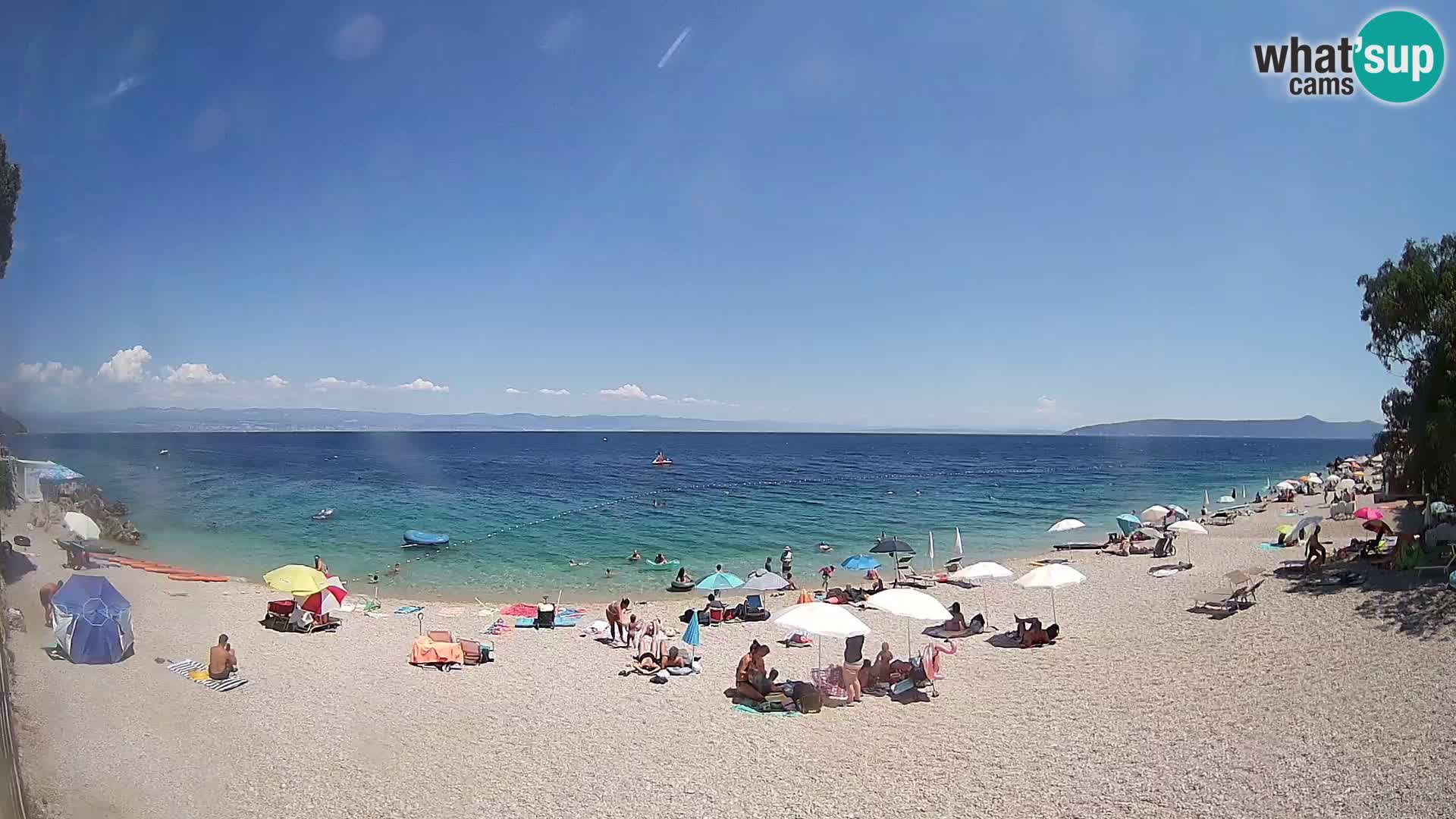 Web kamera plaža Sv. Ivan | Mošćenička Draga