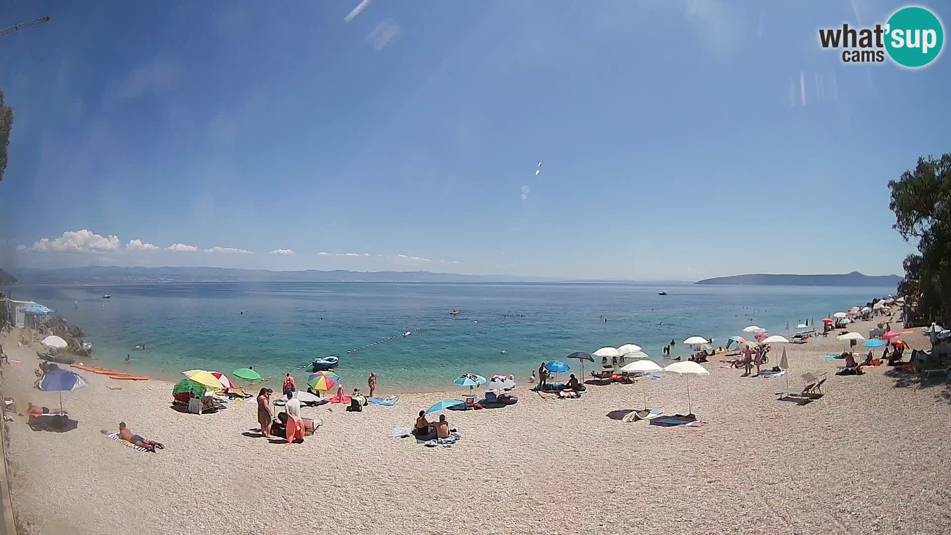 Web kamera plaža Sv. Ivan | Mošćenička Draga